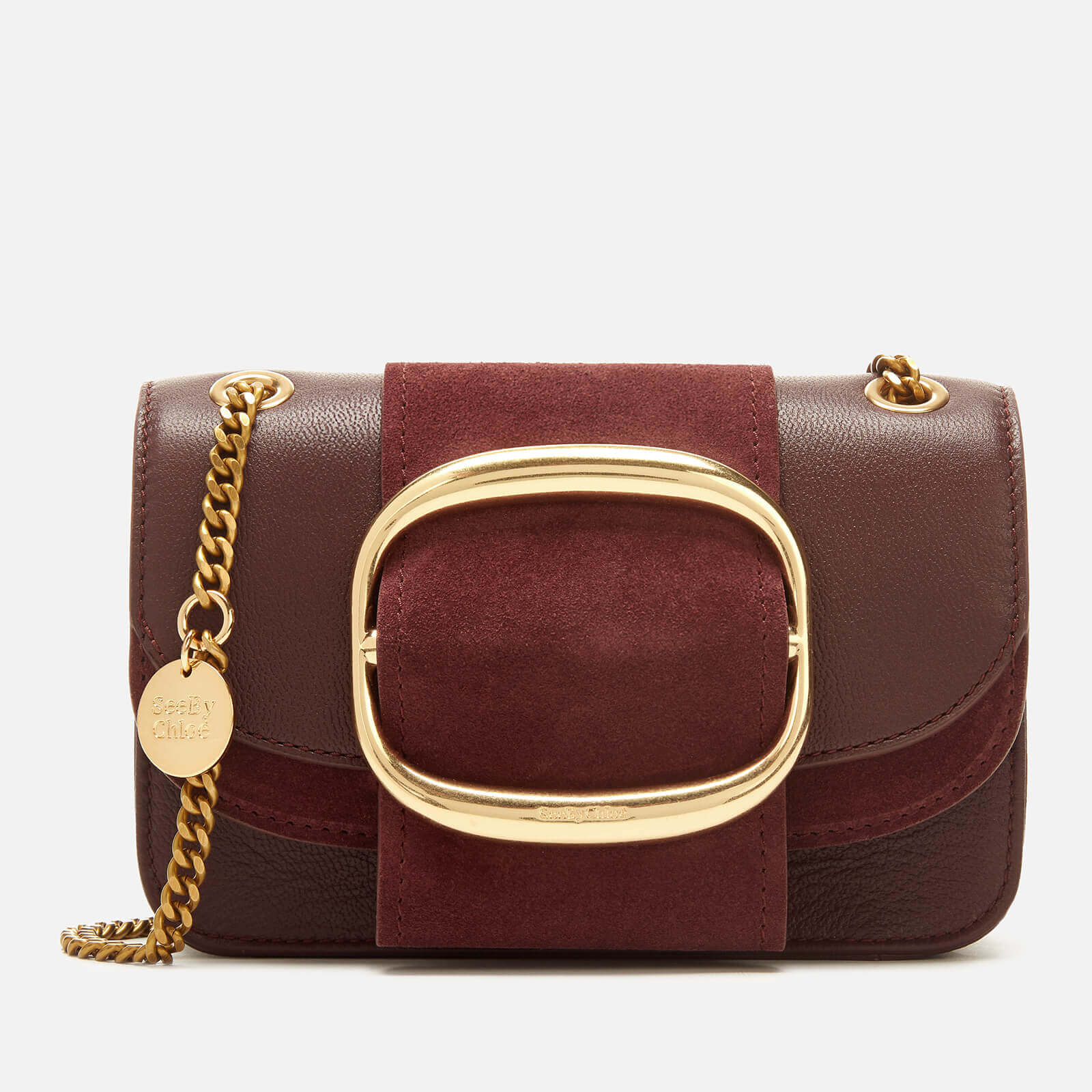 See by chloe burgundy bag Clearance