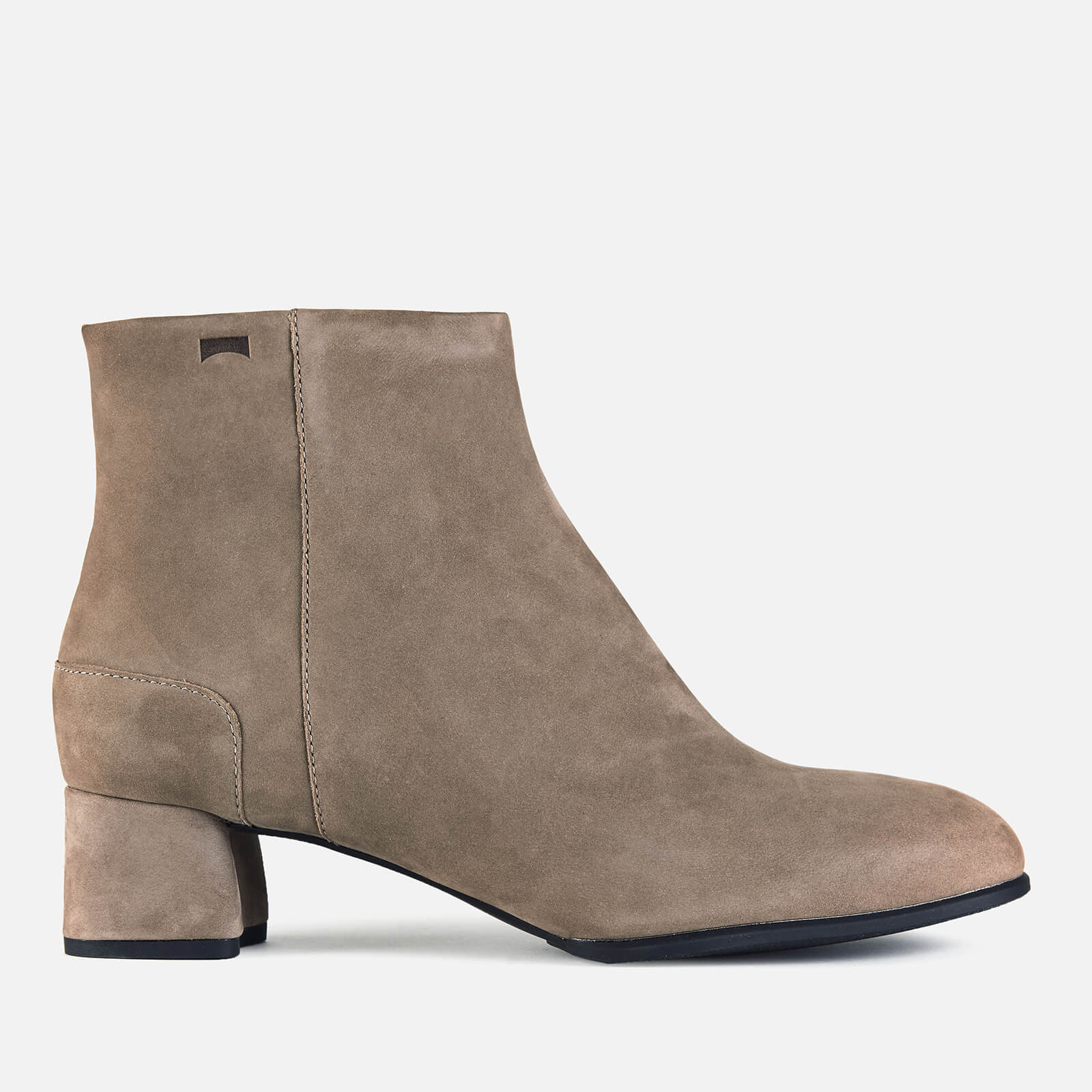 Camper Women's Katie Suede Heeled Ankle Boots - Tan
