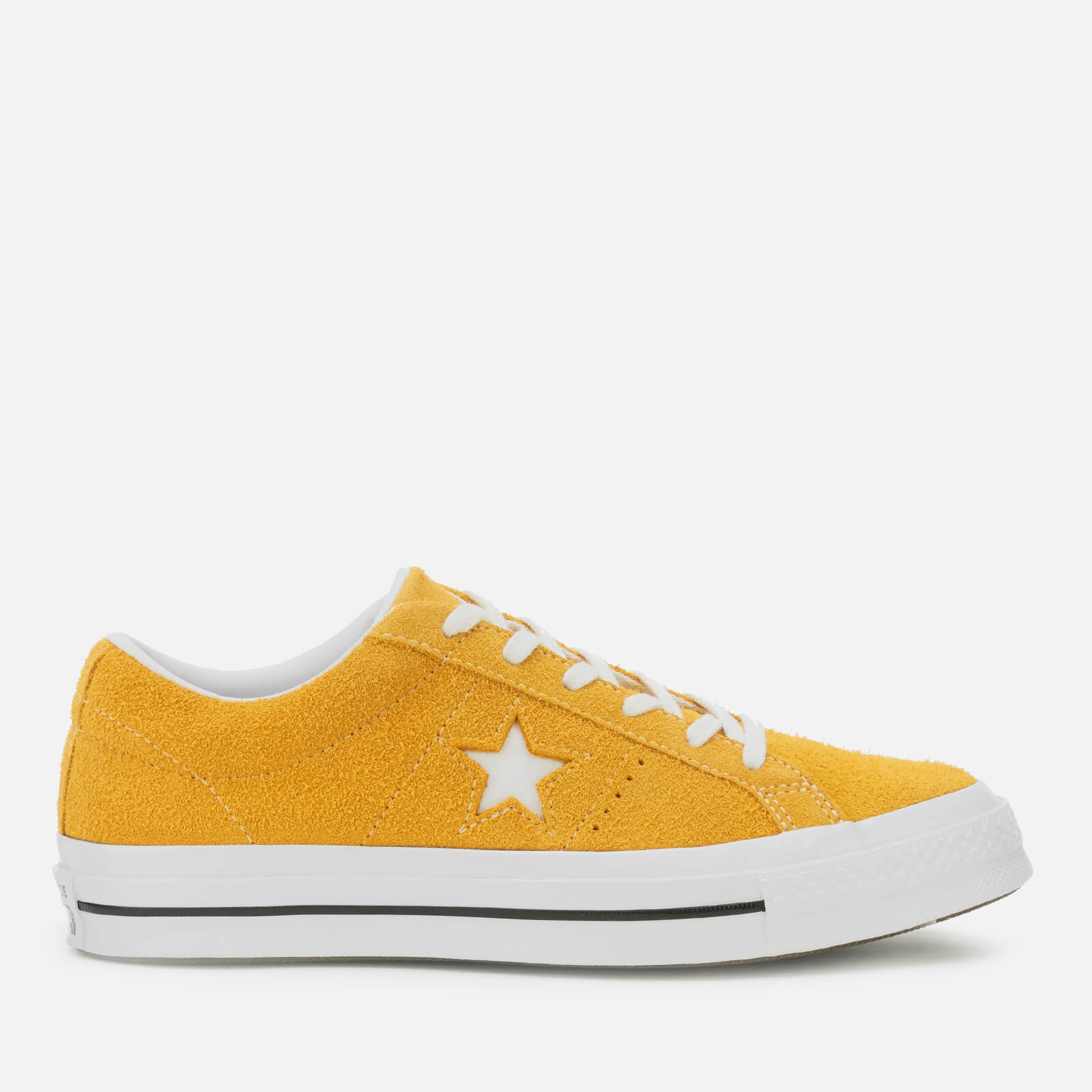 converse one star ox yellow suede