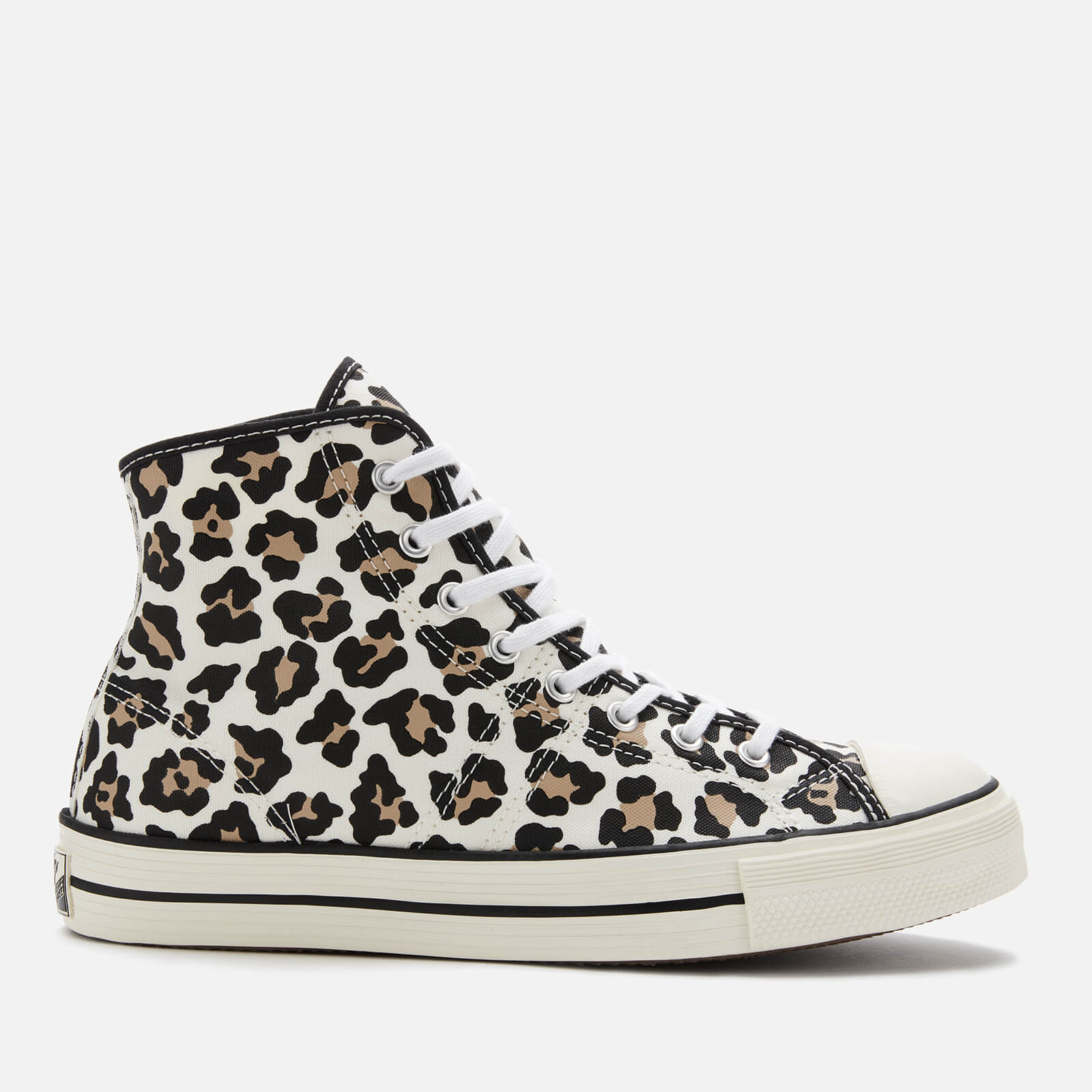 Converse Archive Print Lucky Star Hi-Top Trainers - Driftwood/Light Fawn/Black