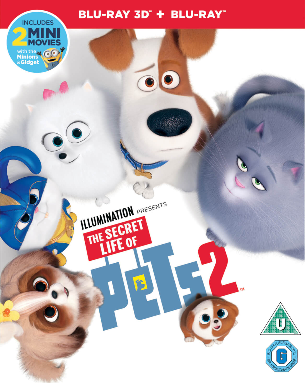 The Secret Life Of Pets 2 3d Includes 2d Blu Ray Blu Ray Zavvi Us