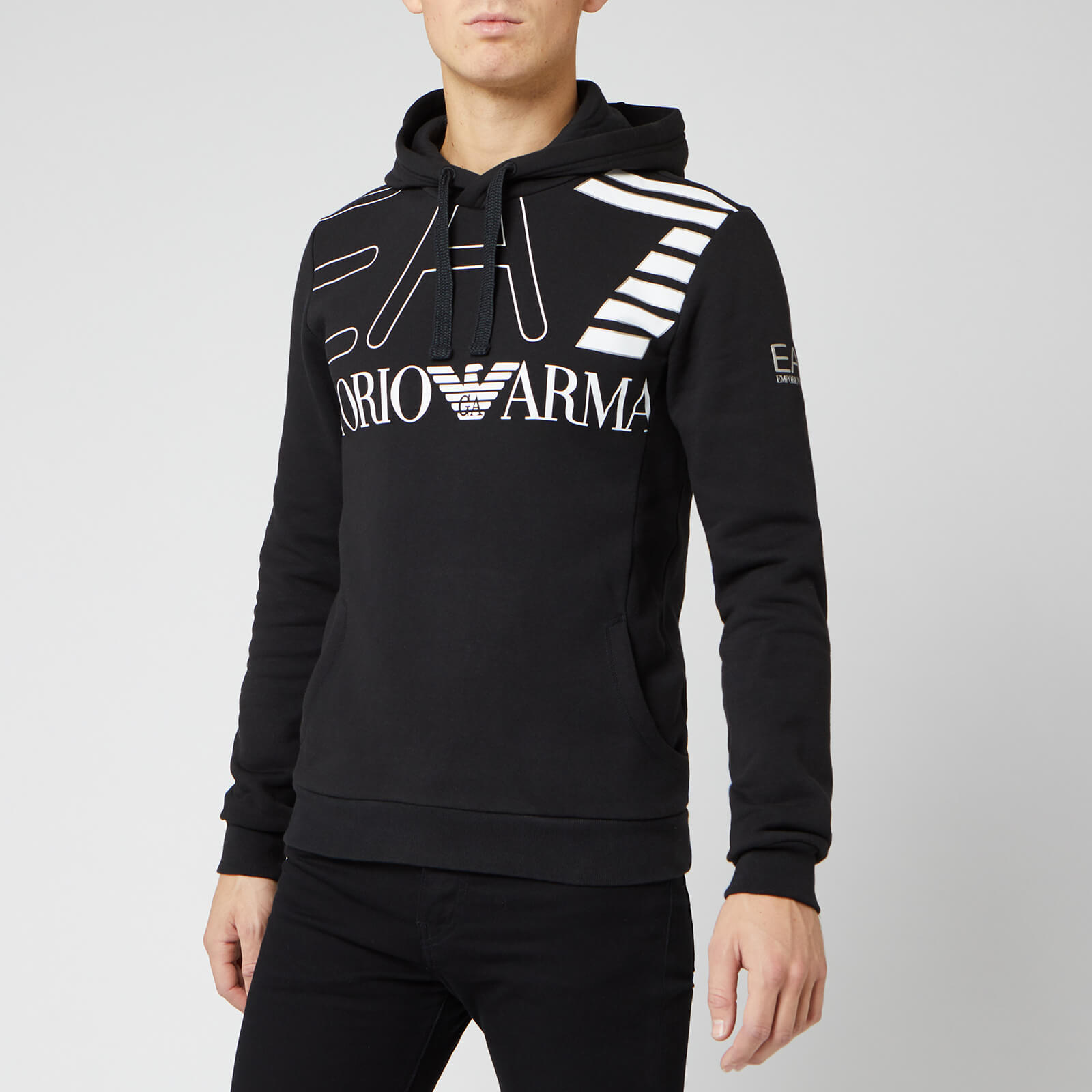 emporio armani ea7 logo master hoodie