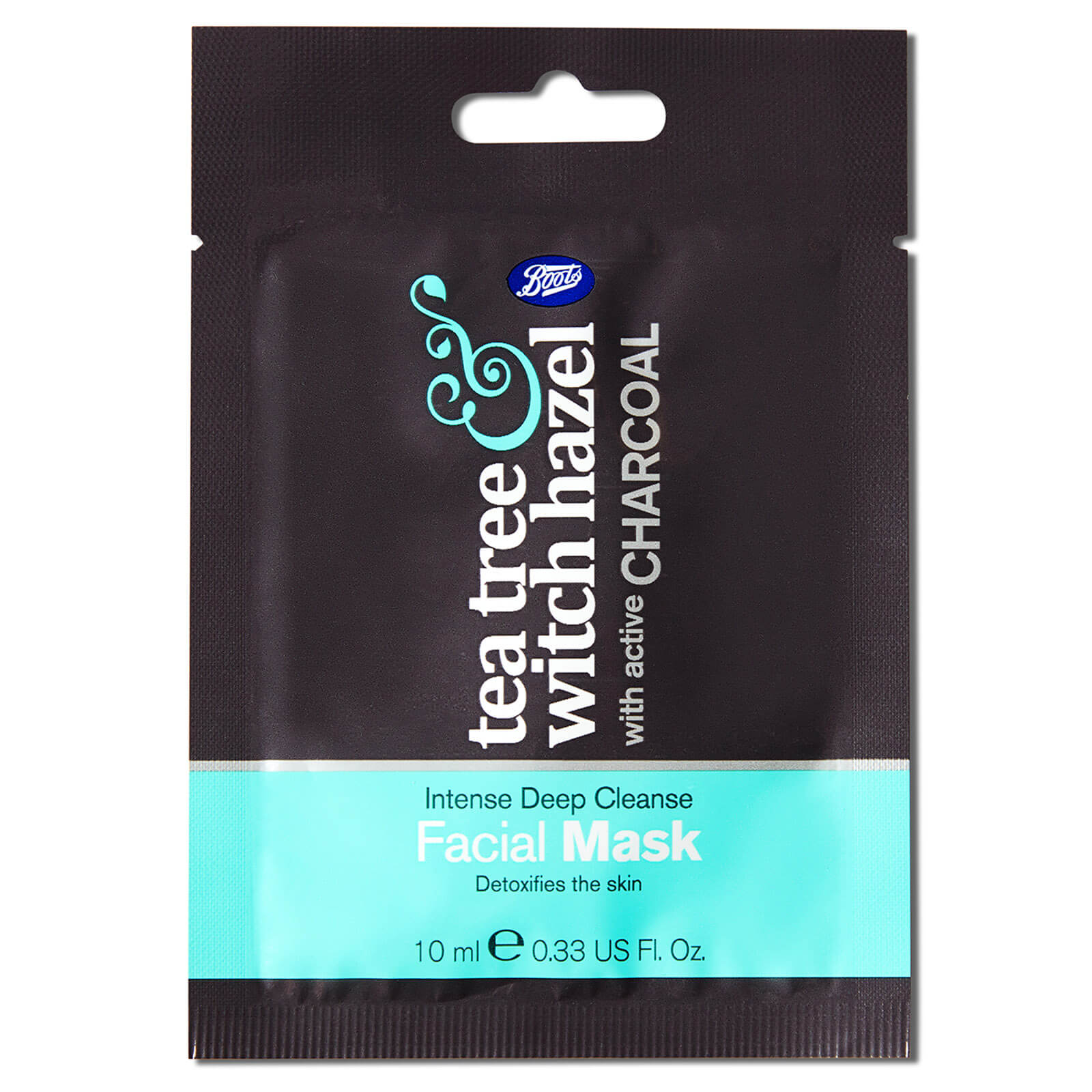 Download Boots Tea Tree And Witch Hazel Charcoal Face Mask Glossybox PSD Mockup Templates