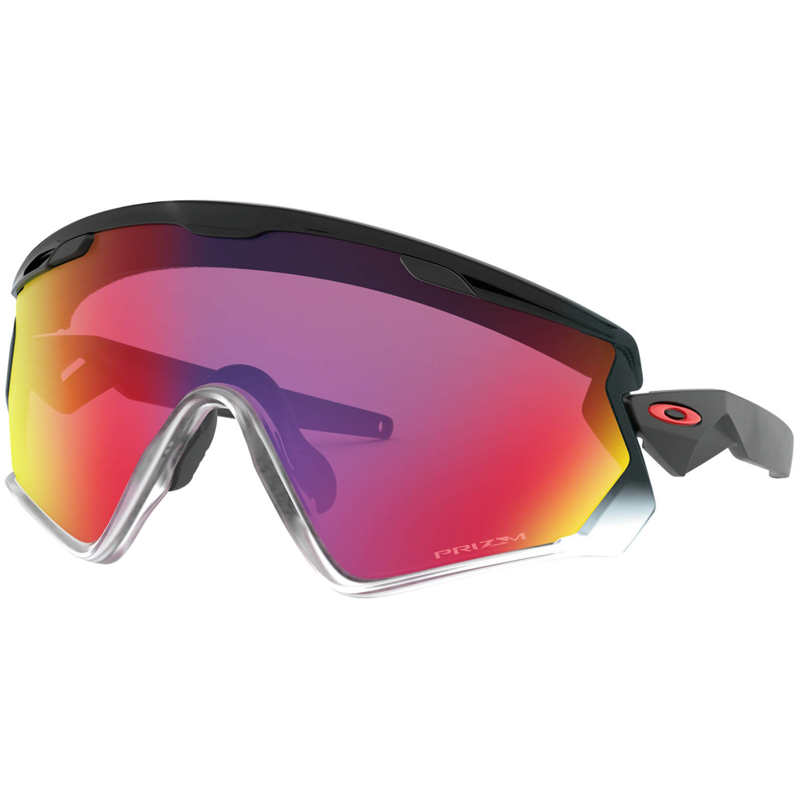 Oakley Wind Jacket 2.0 Sunglasses - Black Fade/Prizm Road