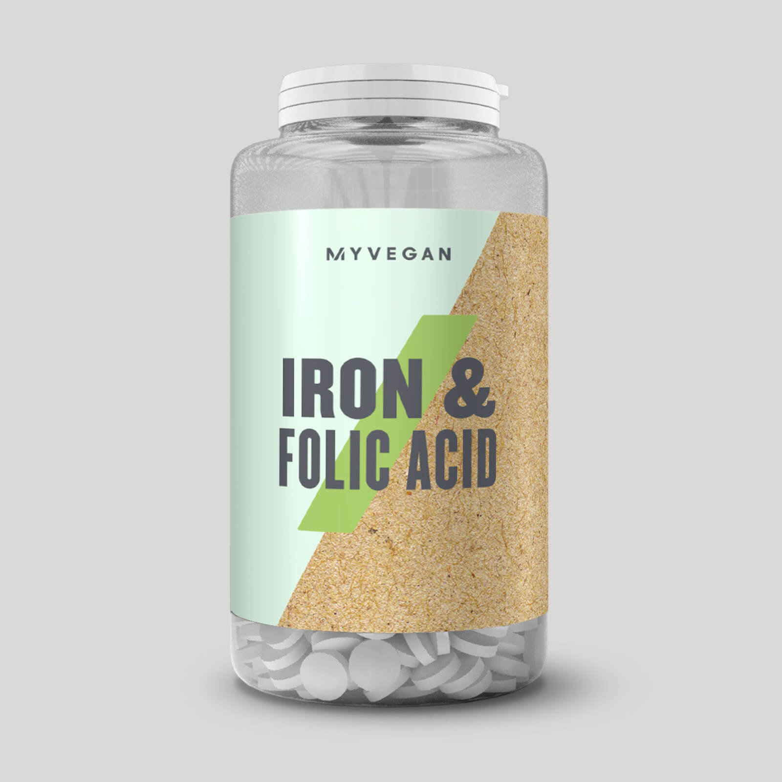 Vegan Iron & Folic Acid Supplement - 90Tablets
