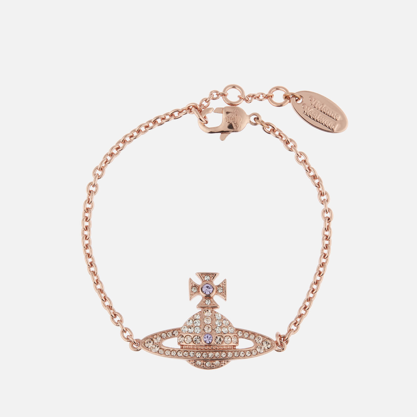 Vivienne Westwood Women S Kika Bracelet Pink Gold Vivienne Westwood Women S Kika Bracelet Pink Gold