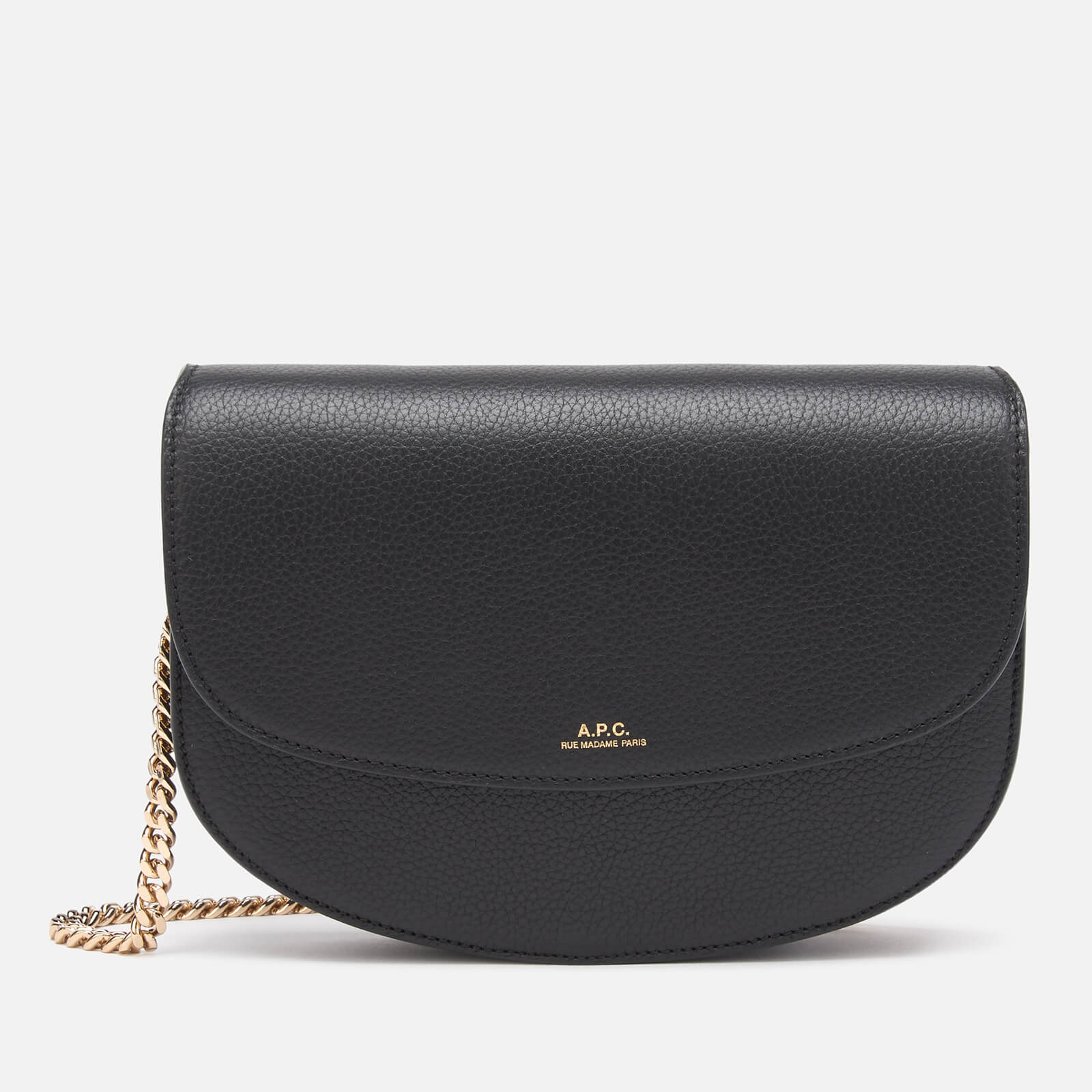 A.P.C. Women's Geneve Chain Cross Body Bag - Black