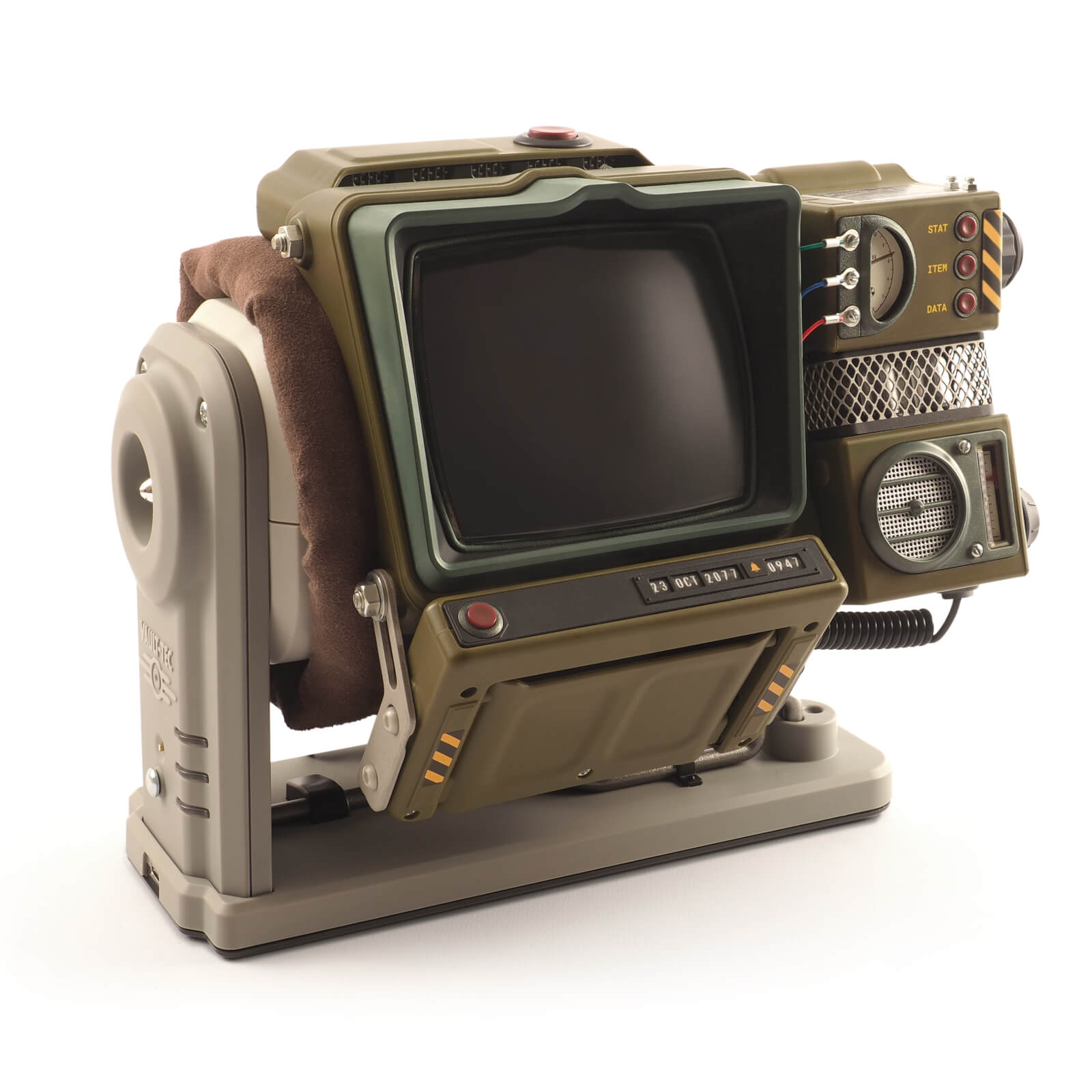 The Wand Company Fallout Pip Boy Stand Bluetooth Speaker Kit Merchandise Zavvi De