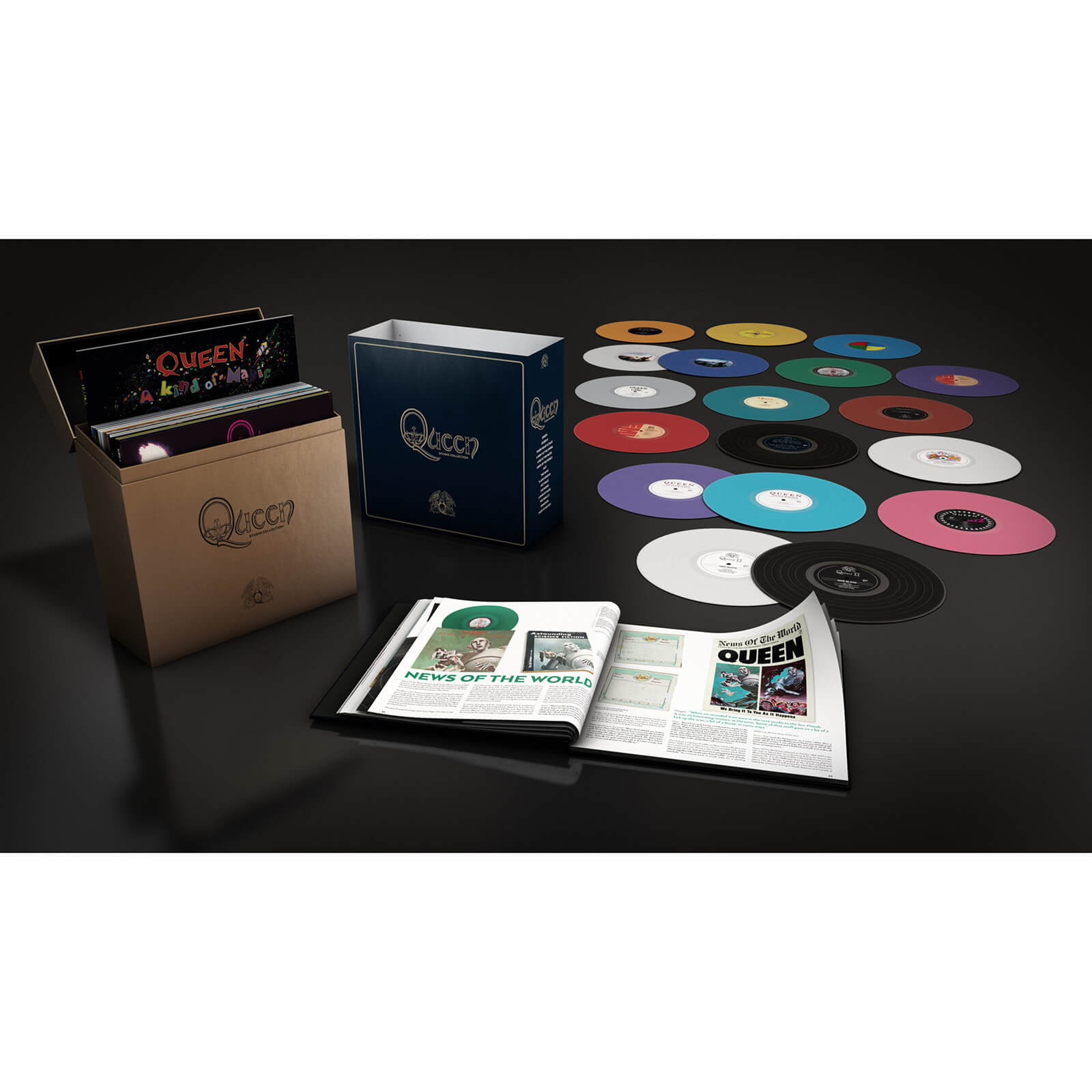 Queen Complete Studio Collection Lp Boxset Merchandise Zavvi Us