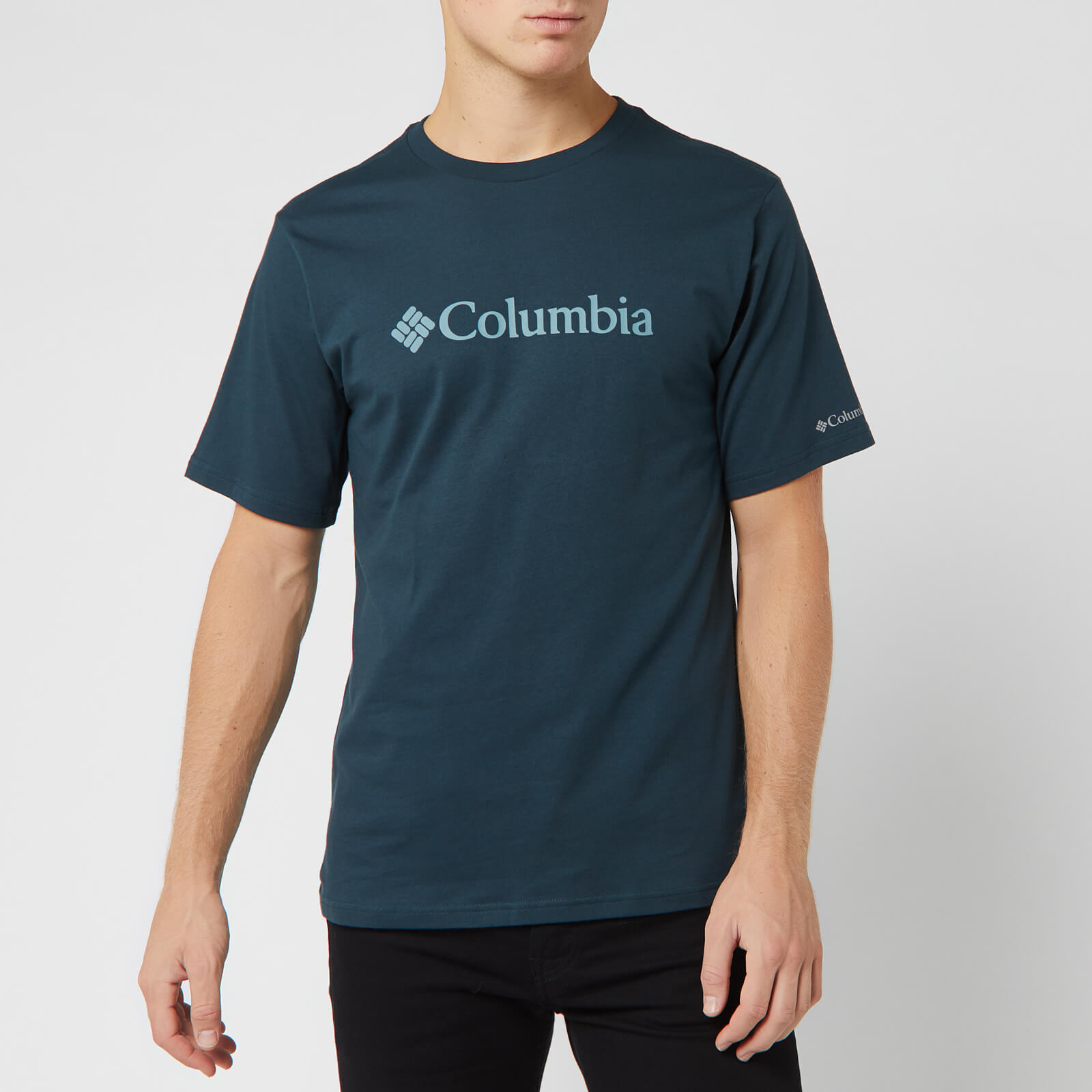 columbia basic logo t shirt