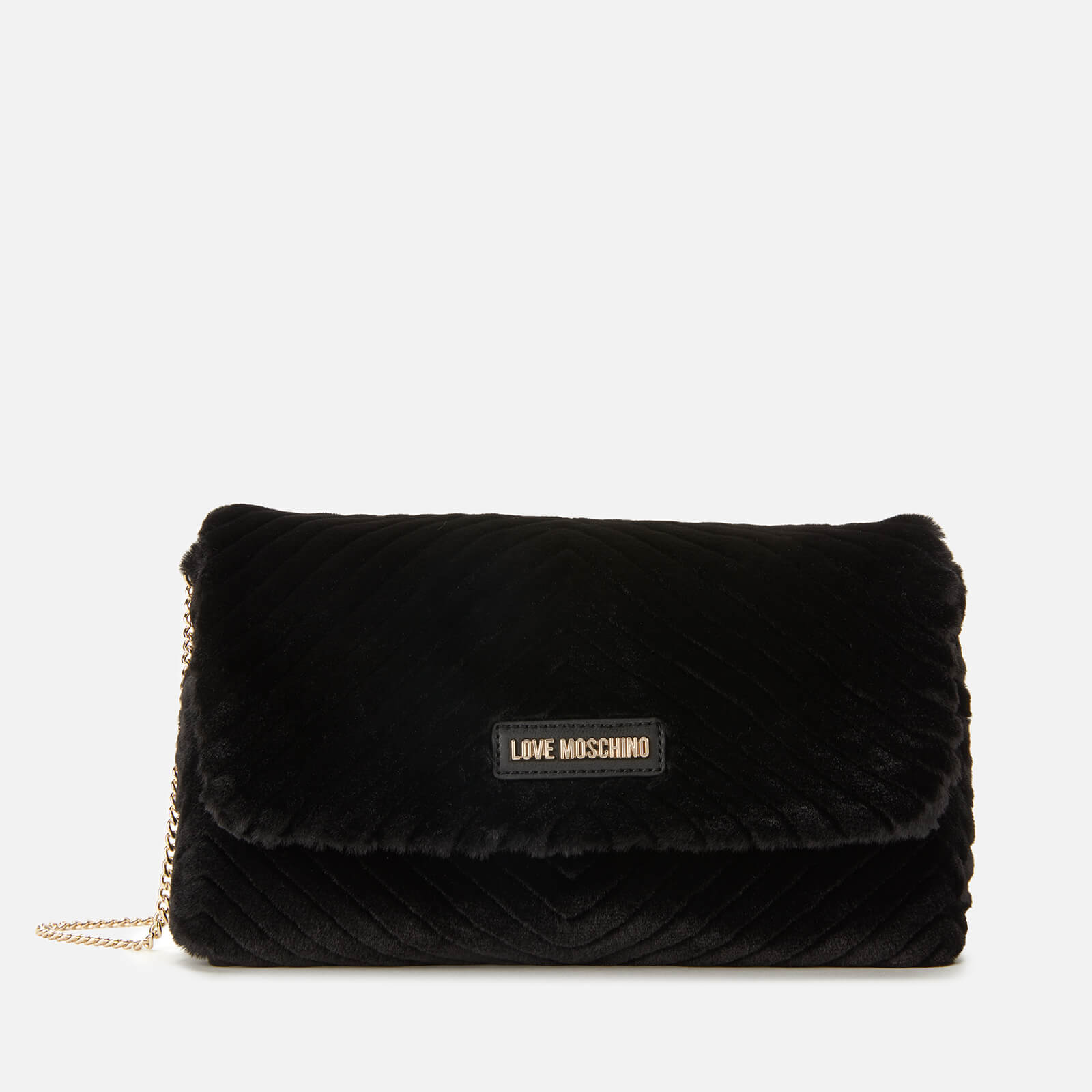 moschino fur bag