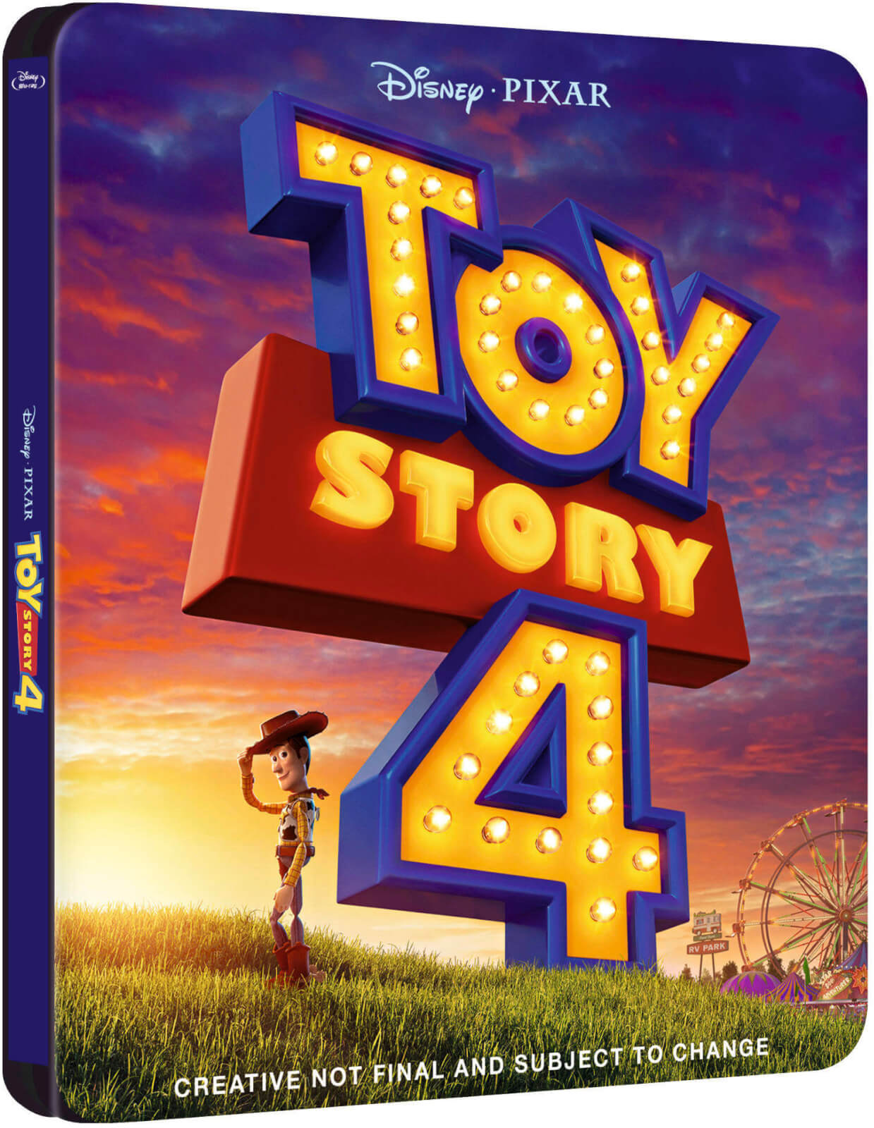 Zavvi Toy Story 4 4k Uhd 2d Or 3d 2d Blu Ray Steelbook Zavvi