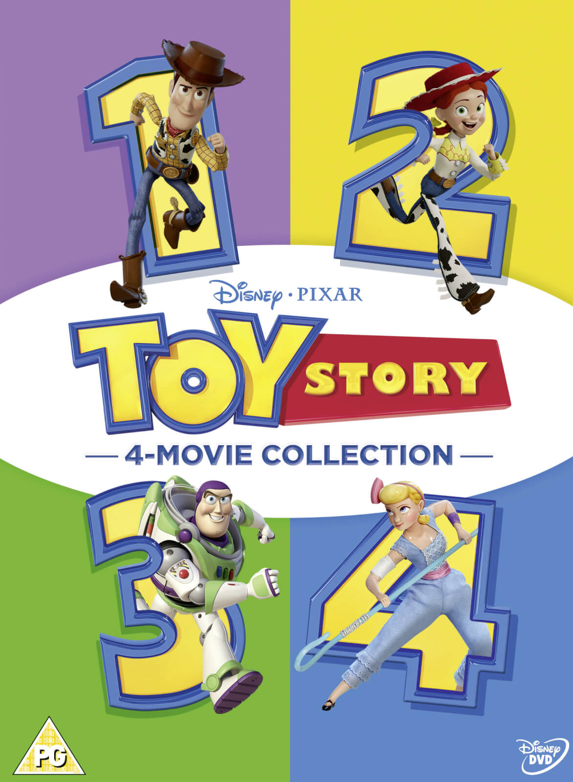 Toy Story 1 4 Complete Boxset