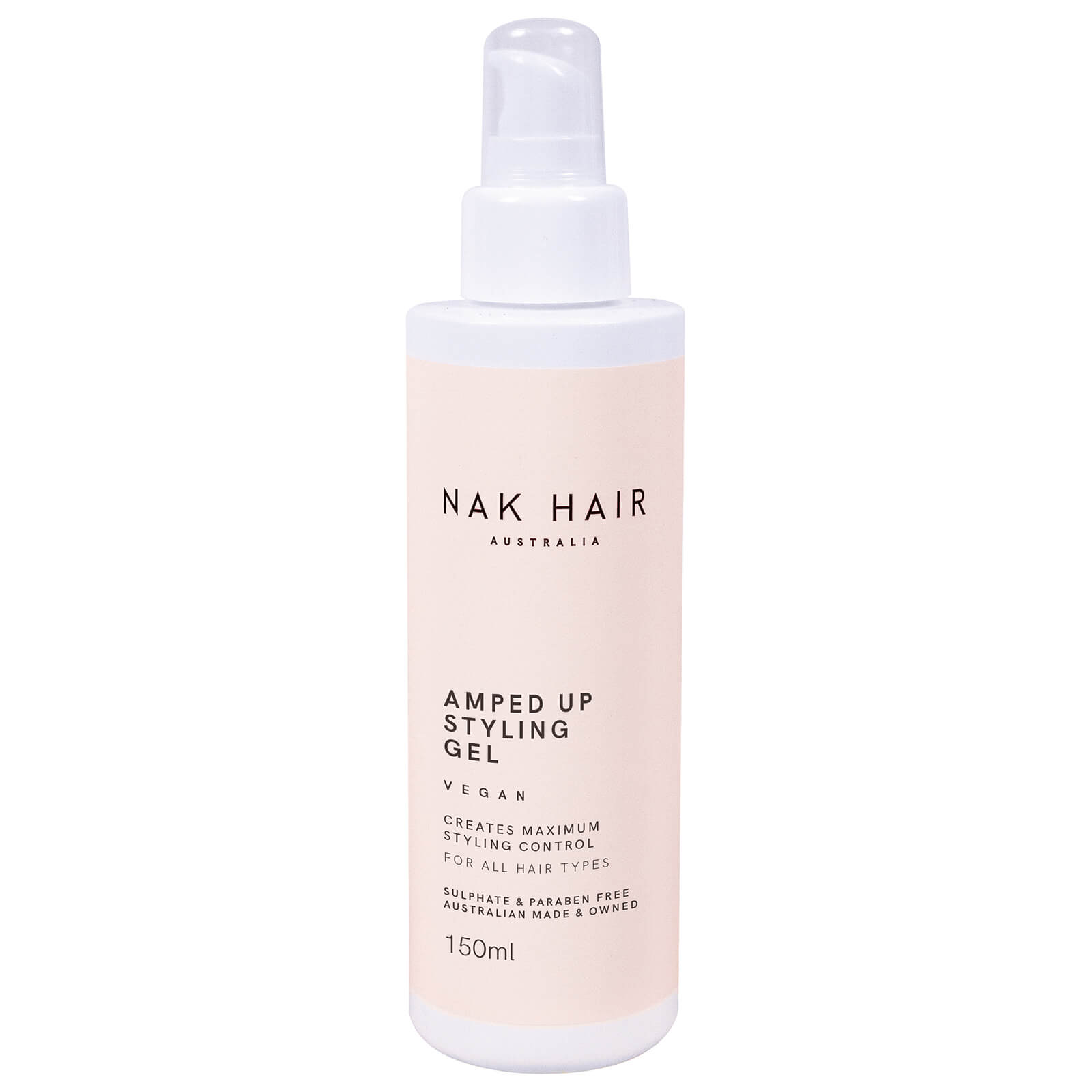 Nak Amped Up Styling Gel 150ml Recreate Yourself Nz