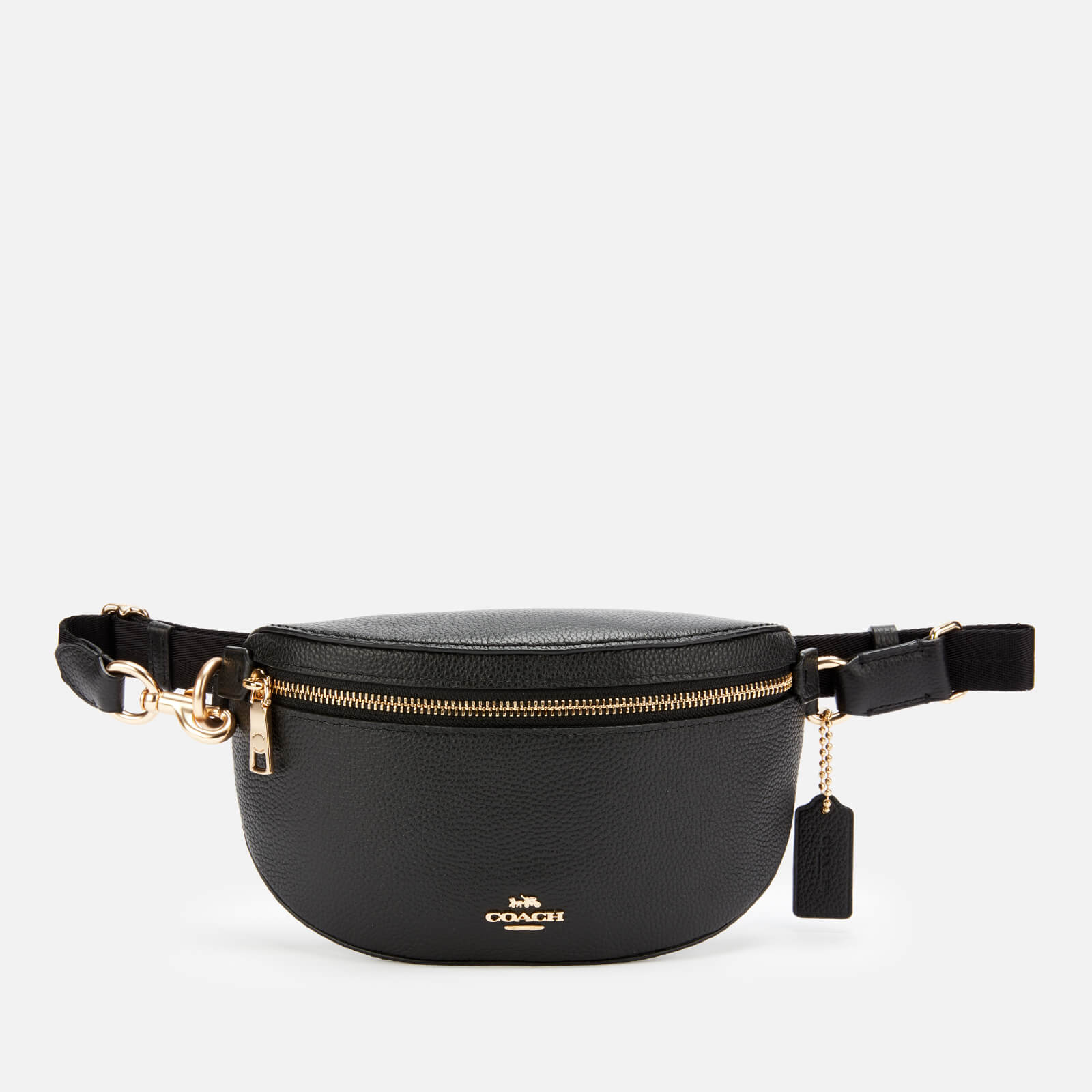 women's coach leather belts