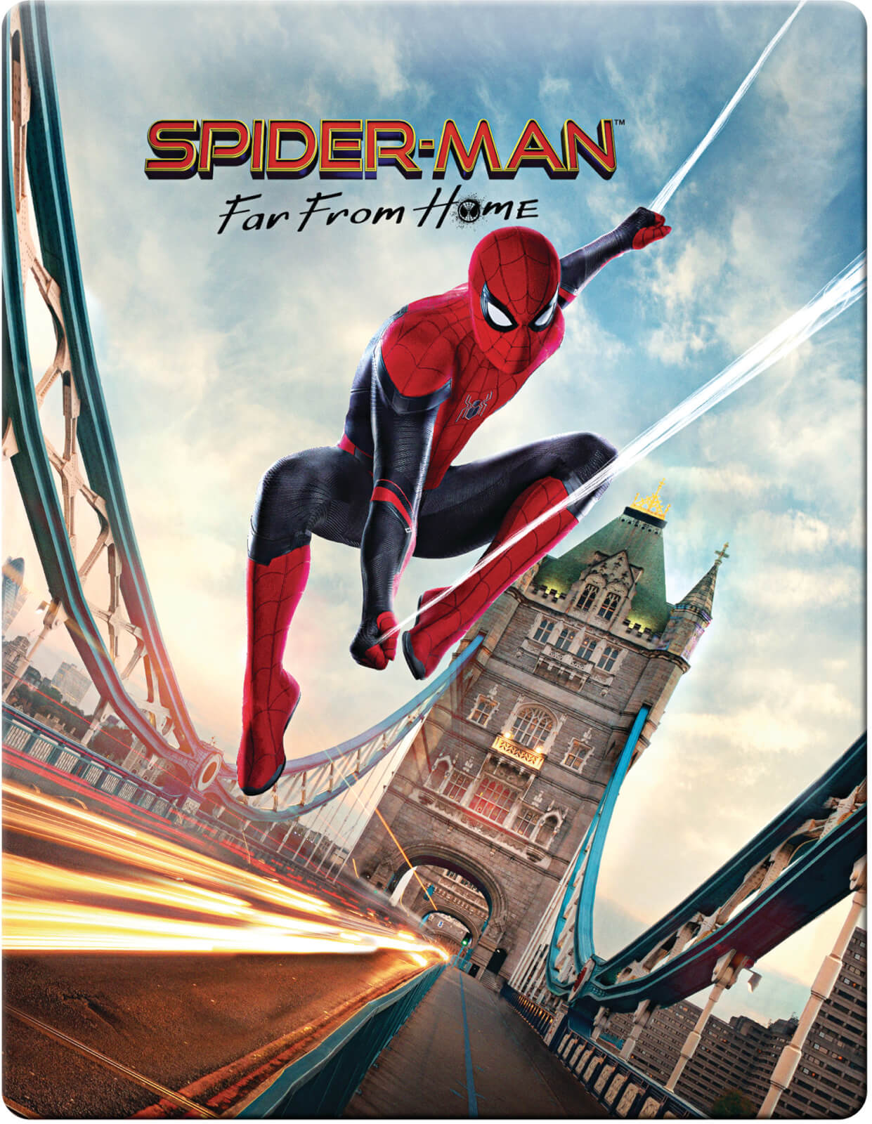 Spider Man Far From Home 4k Ultra Hd Includes 2d Blu Ray Zavvi Exclusive Steelbook Blu Ray Zavvi Uk