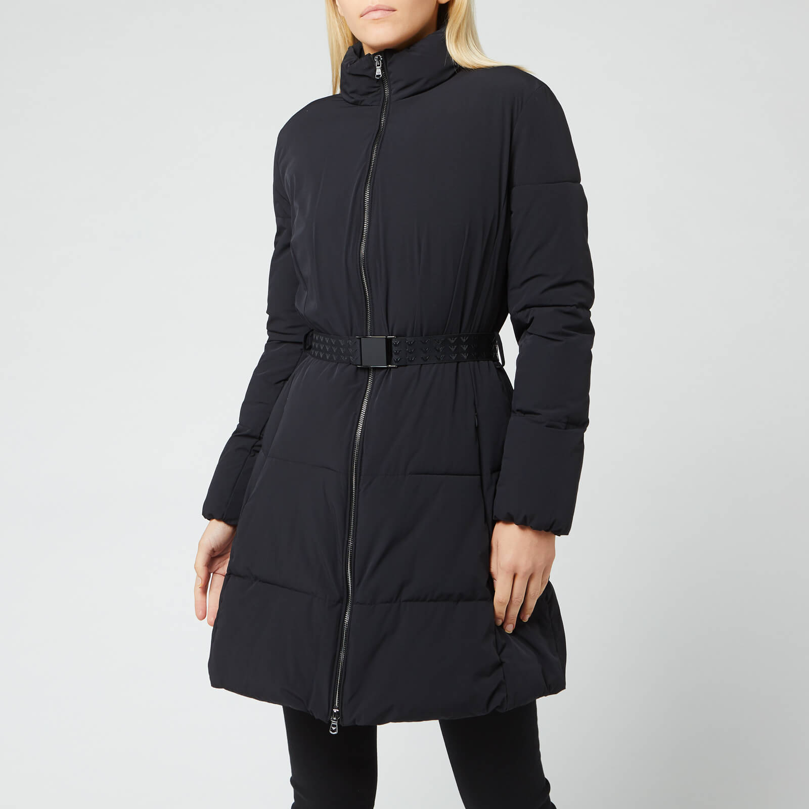 armani coat black