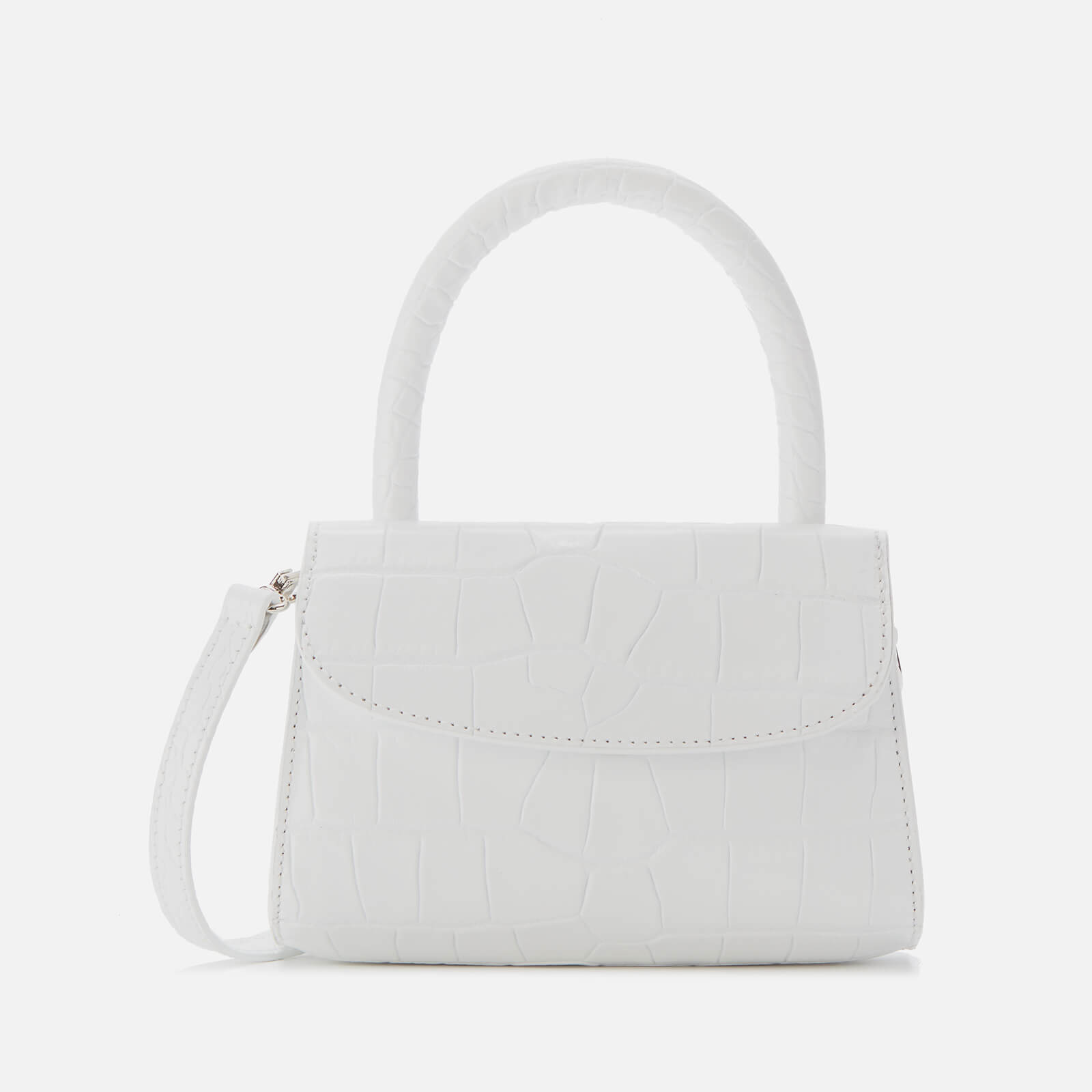 white mini tote bag