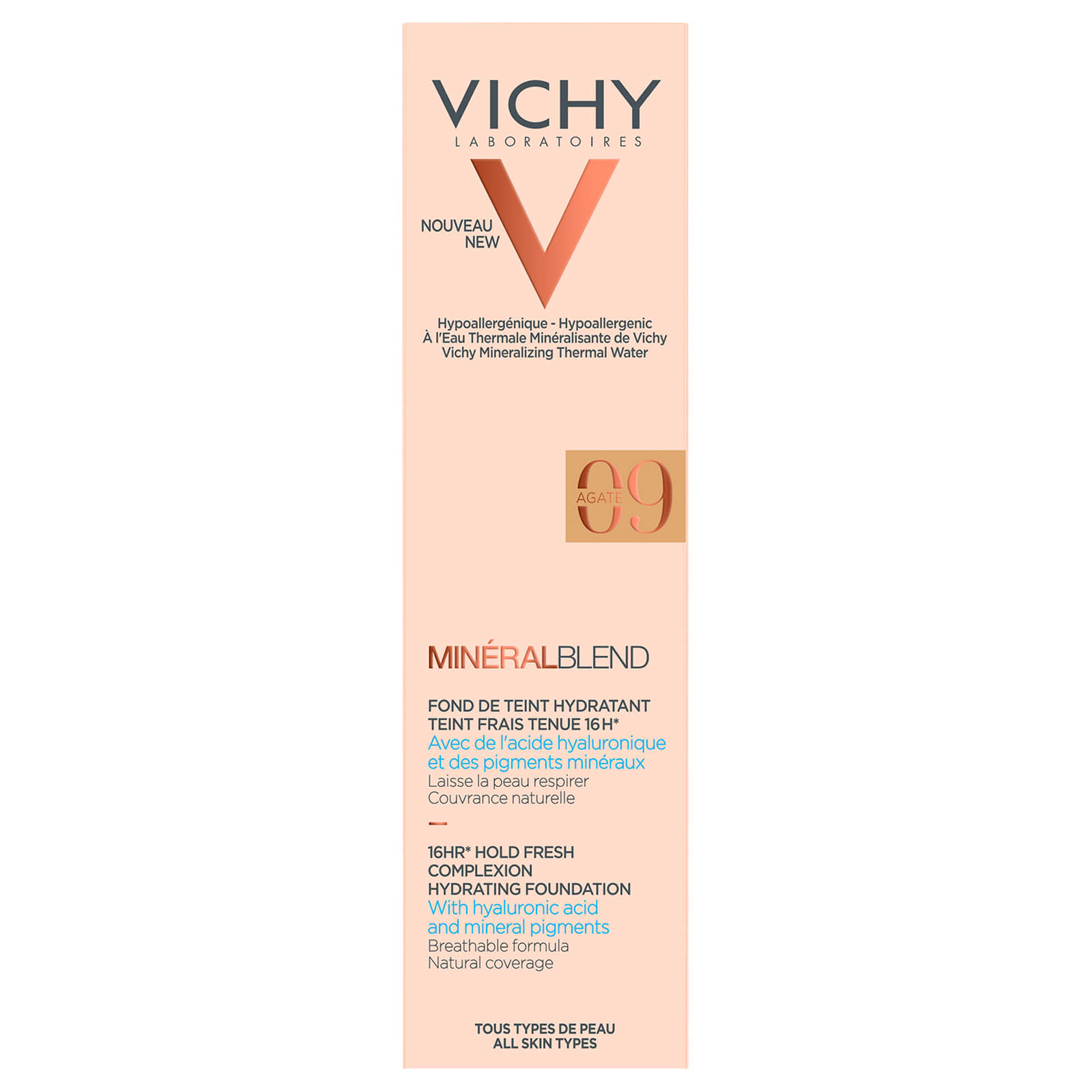 Vichy Mineralblend Fluid Agate Foundation 30ml Beautyexpert