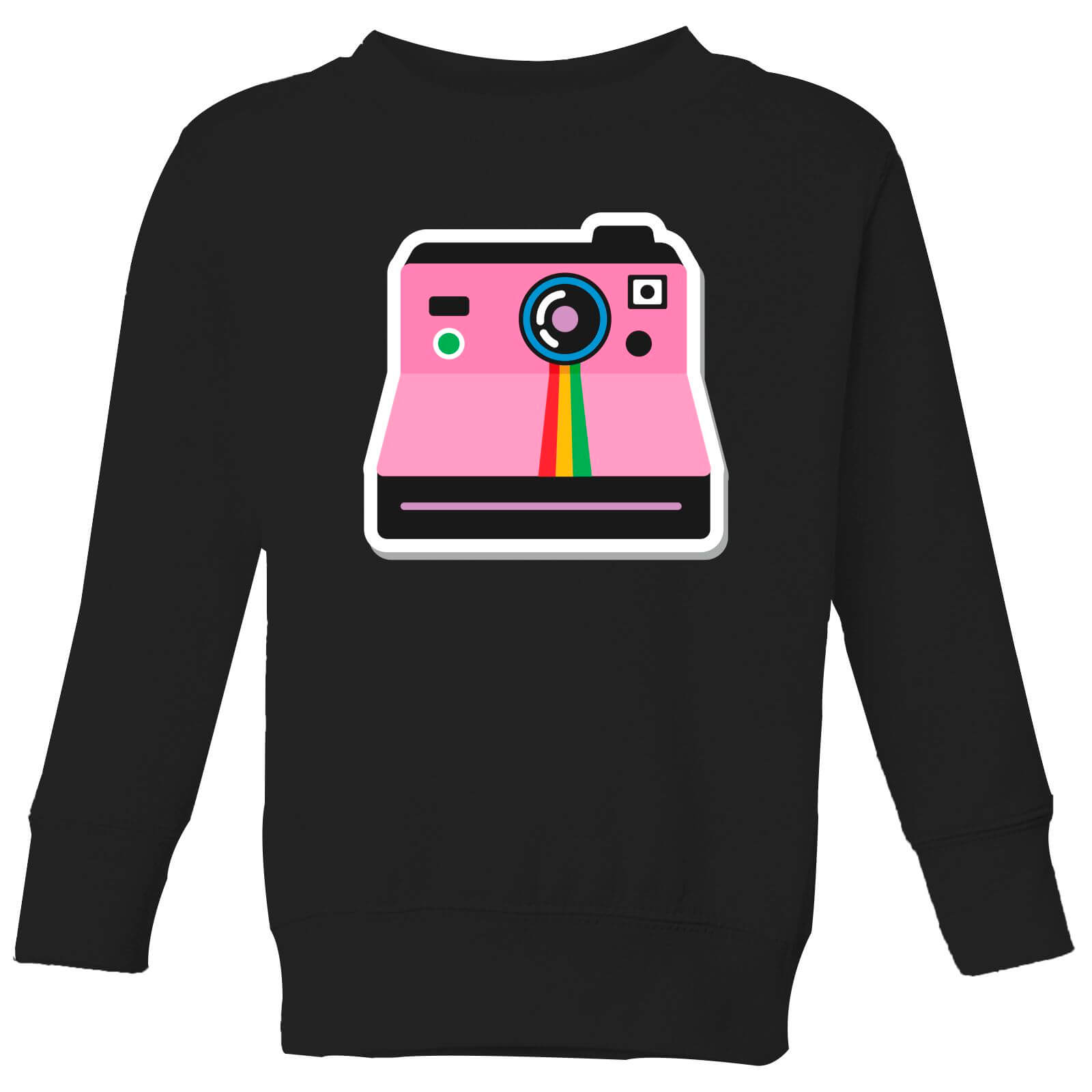 polaroid sweatshirt black