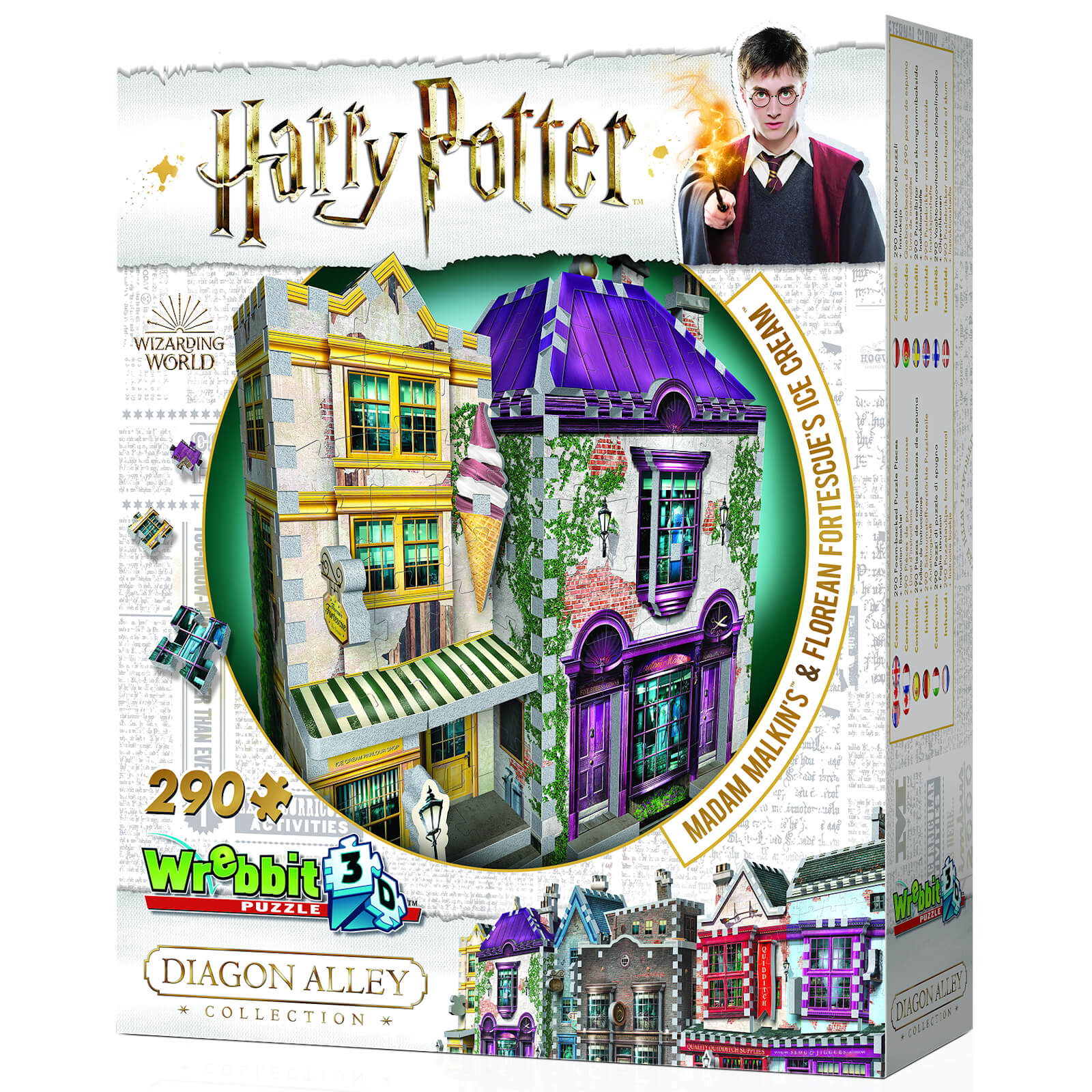 Harry Potter Diagon Alley Collection Madam Malkins Florean