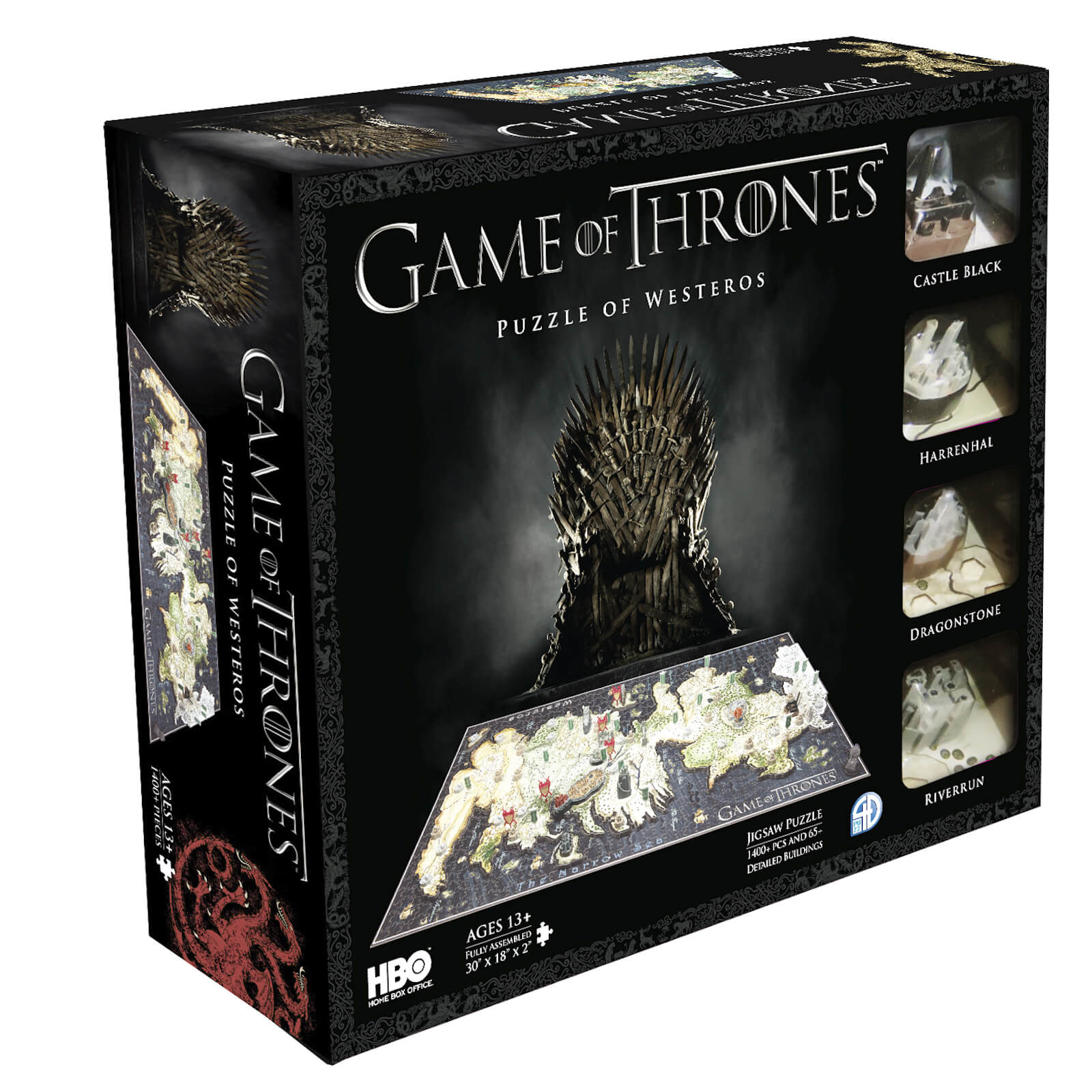 Game Of Thrones Westeros 3d Puzzle 1400 Pieces Toys Zavvi Us