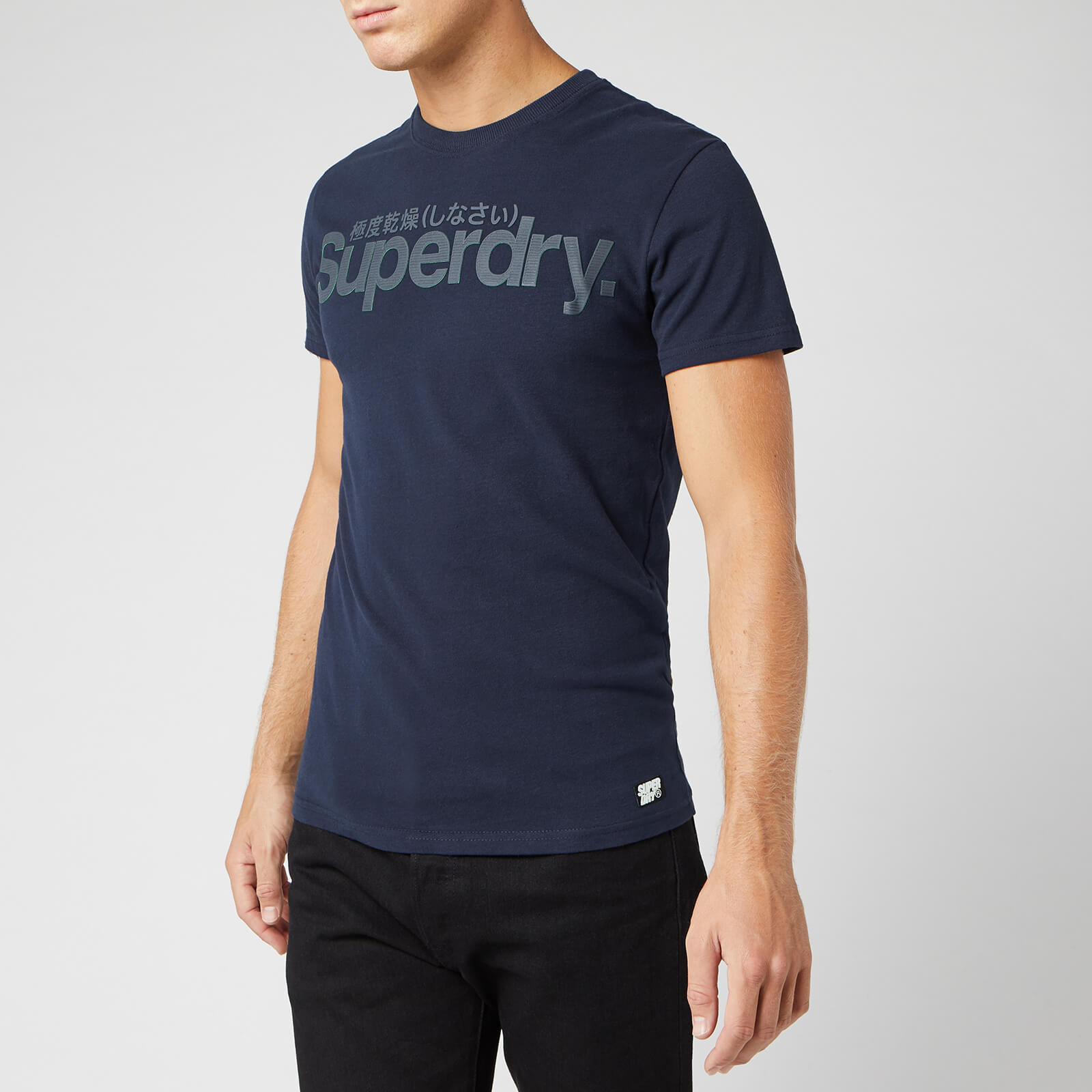 Superdry Herren Retro Sport Tonal T Shirt Blau Classic cuts, vintage designs, new season graphics, oversized styles, plain white and black t shirts. potato shack cafe