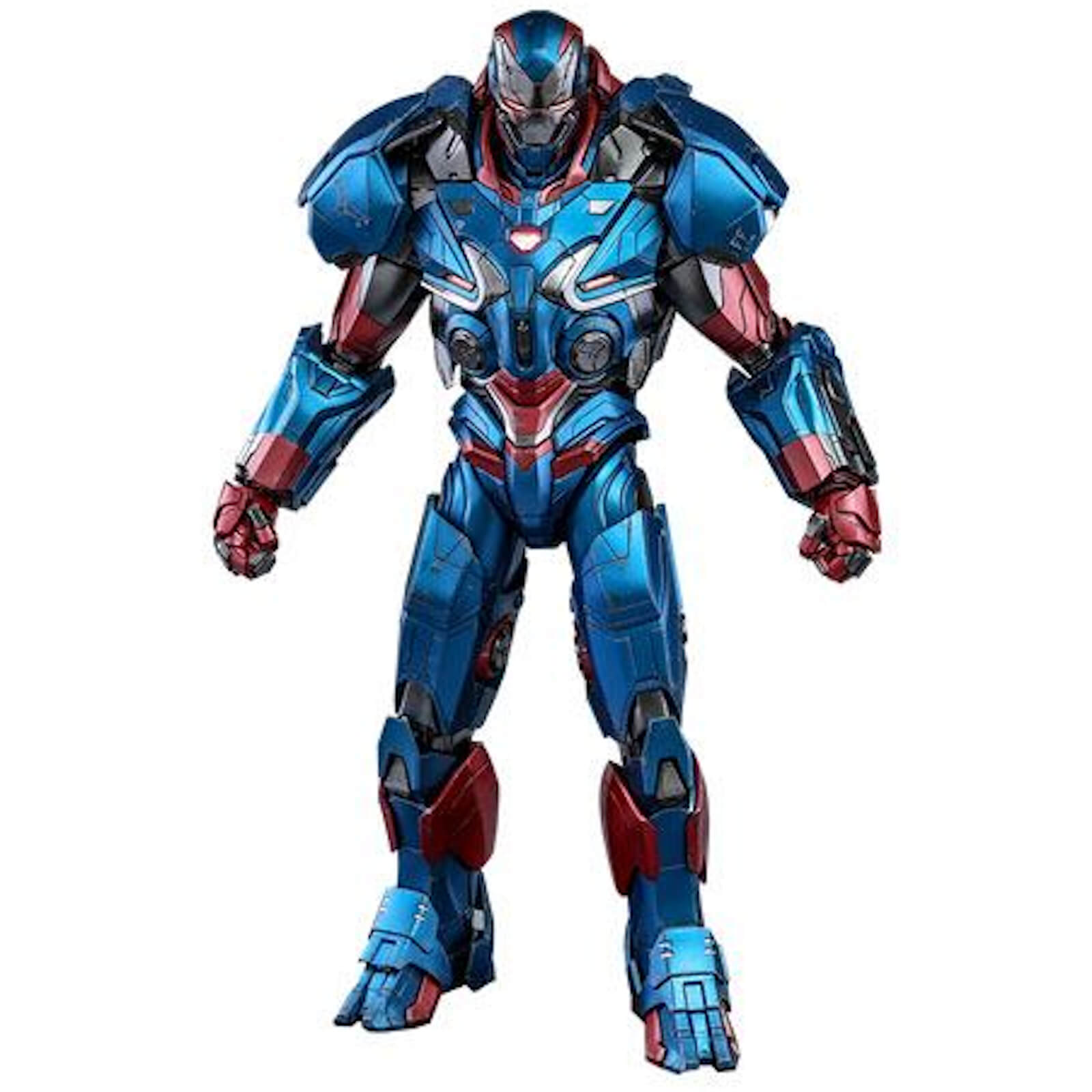 Hot Toys Avengers Endgame Movie Masterpiece Series Diecast Action Figure 1 6 Iron Patriot 32cm My Geek Box