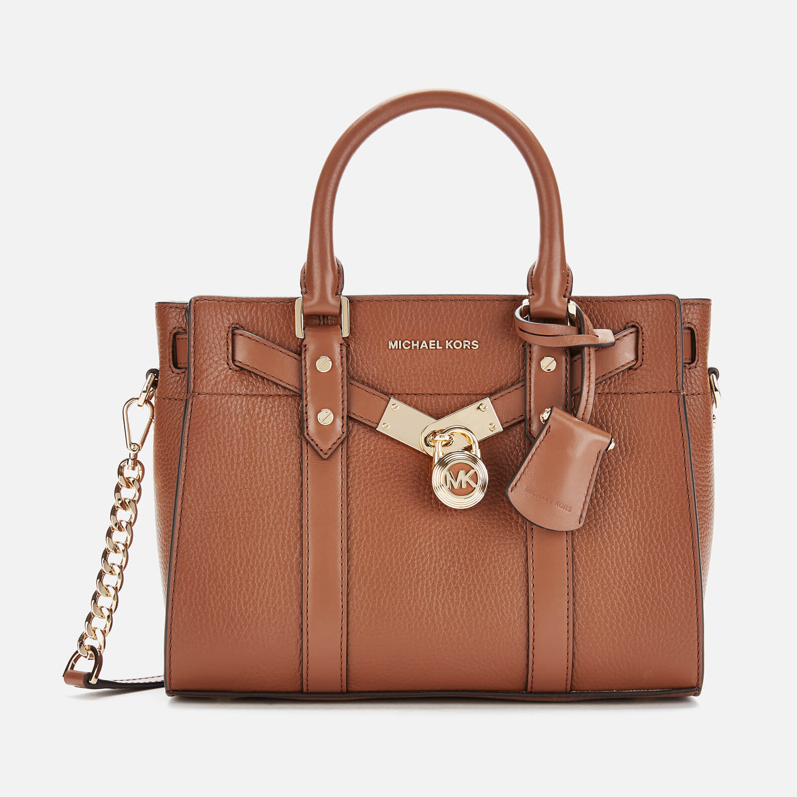 michael kors hamilton satchel small