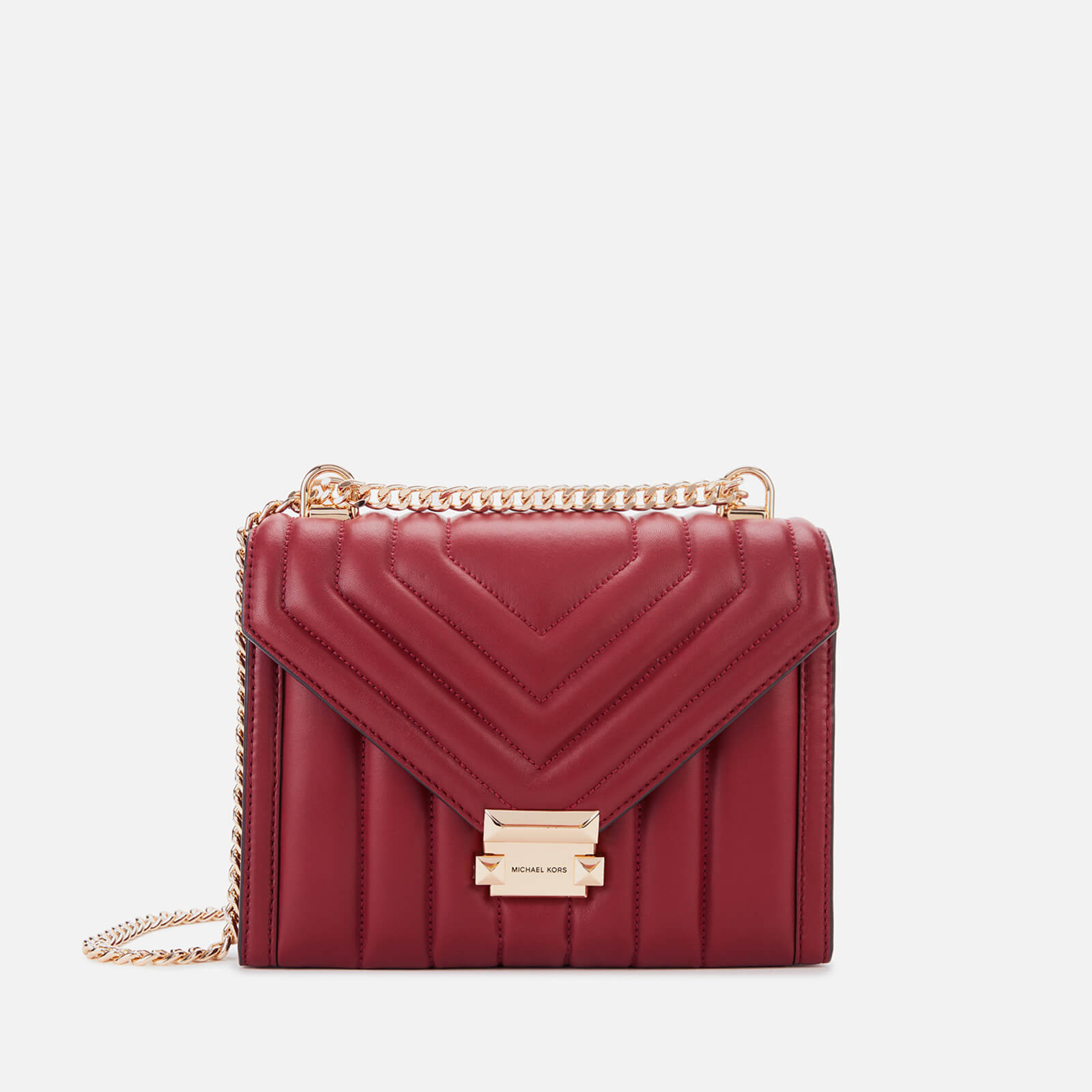 michael kors whitney burgundy