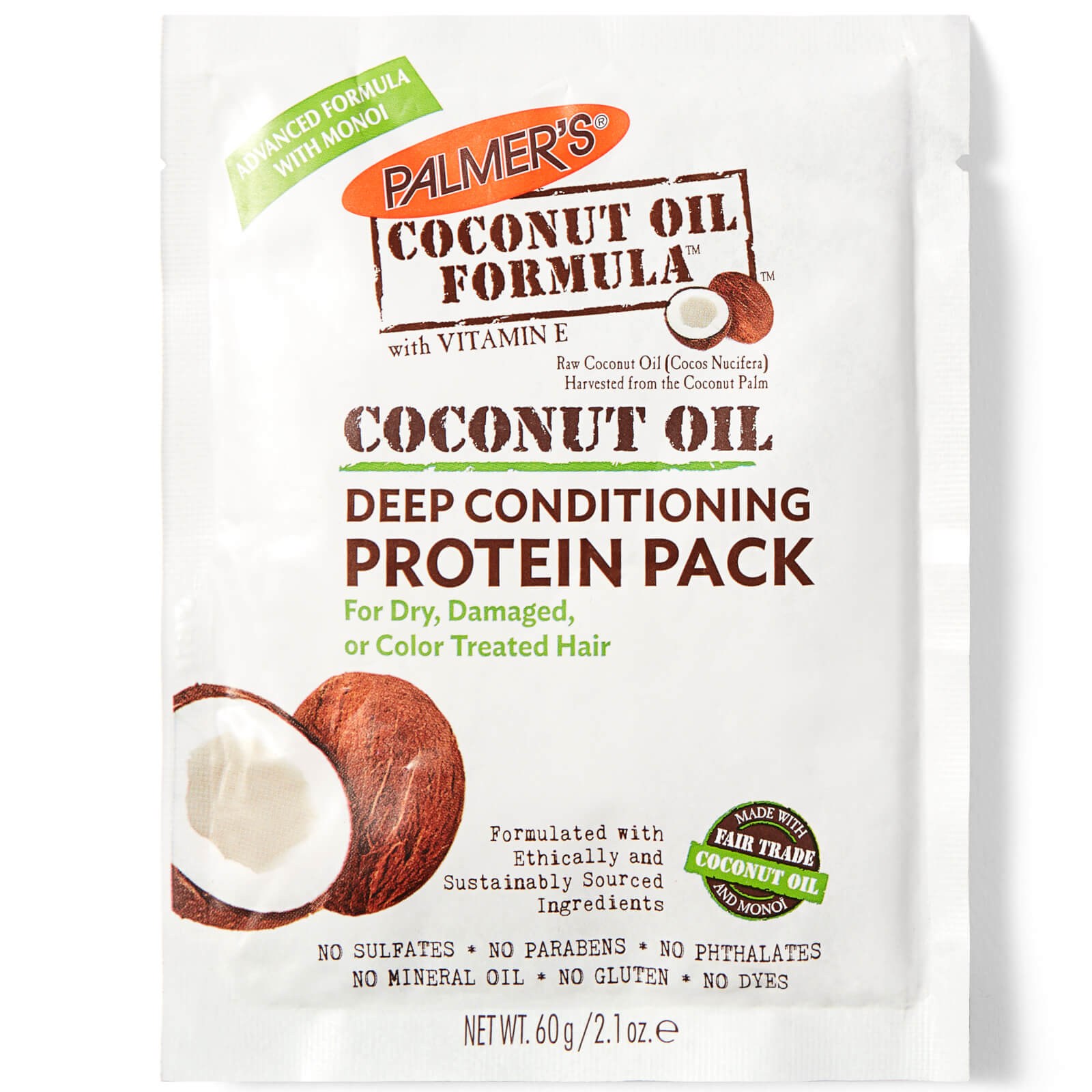 Palmer S Coconut Oil Formula Deep Conditioning Protein Pack