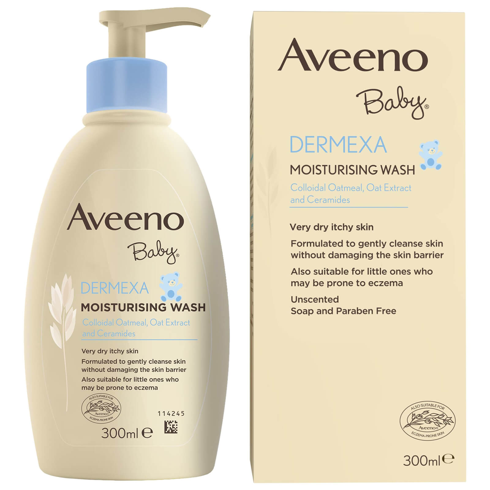 aveeno eczema wash
