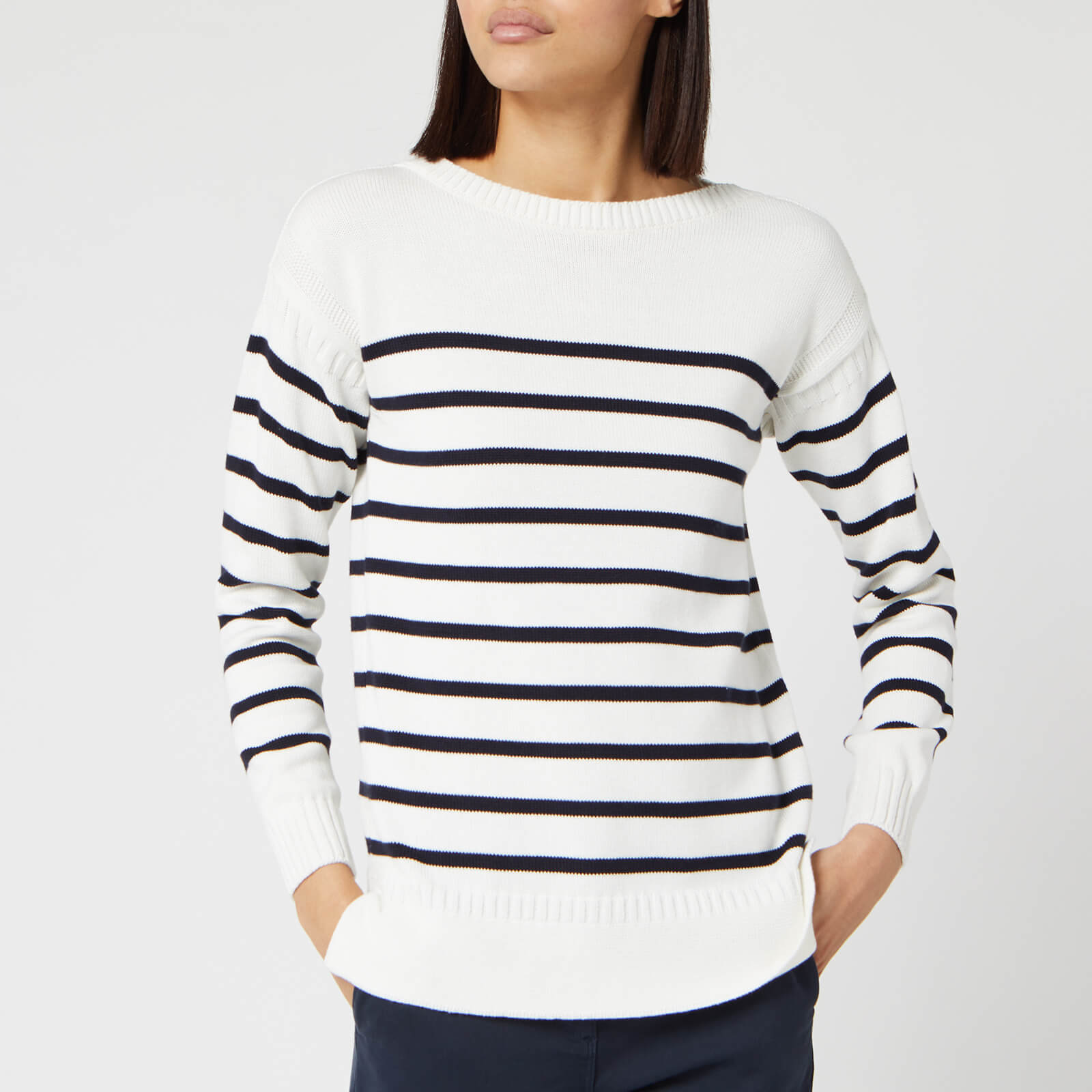 barbour striped jumper