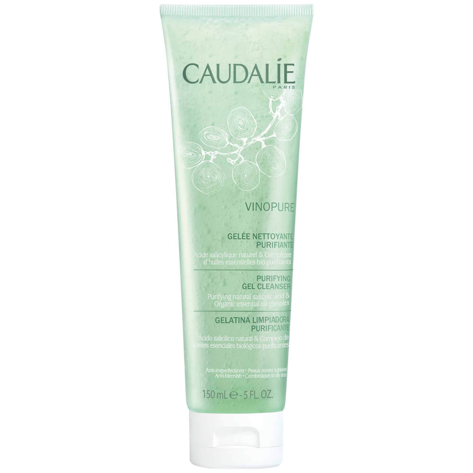 Caudalie Vinopure Purifying Gel Cleanser 150ml