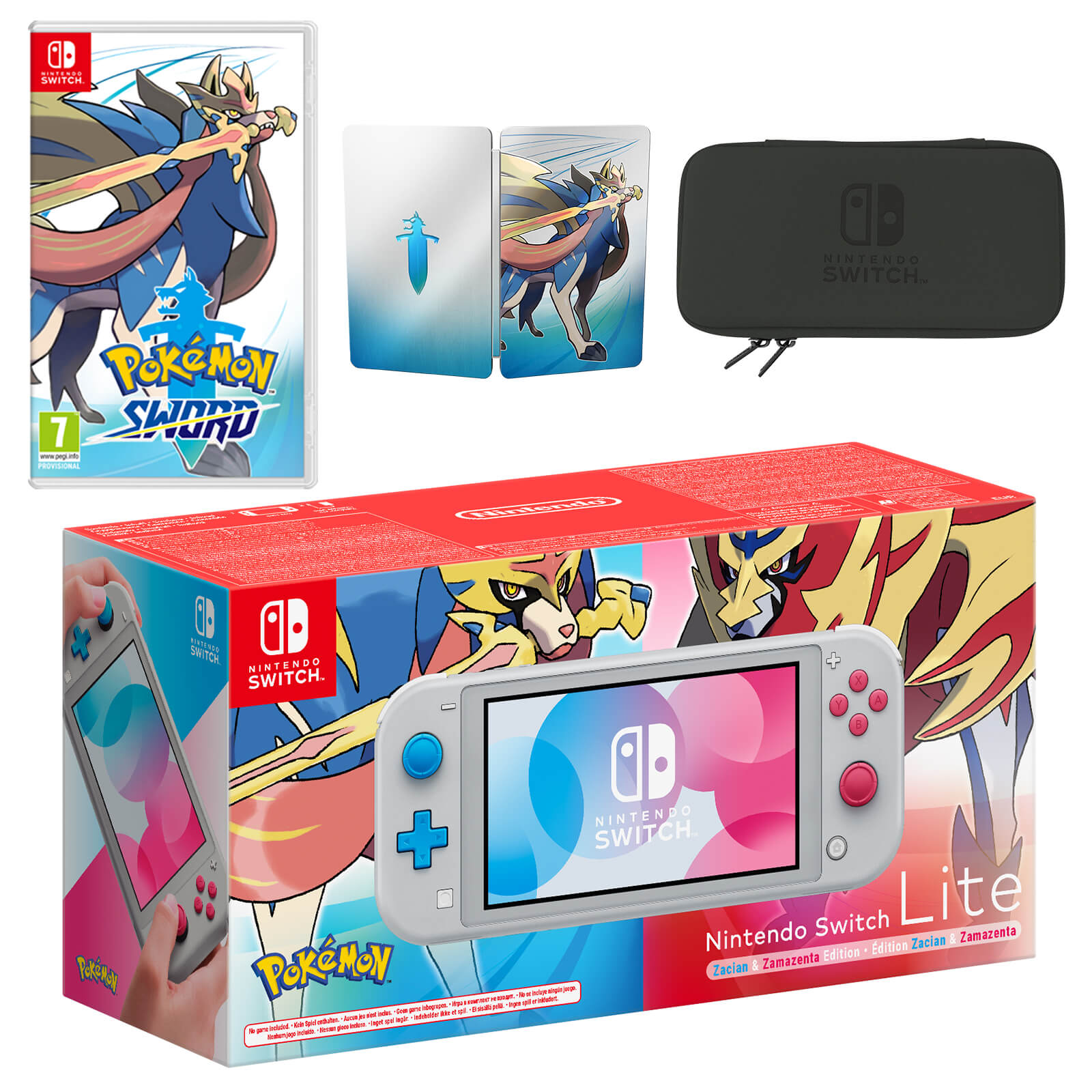 Nintendo Switch Lite Pokemon Sword Pack Nintendo Official Uk Store