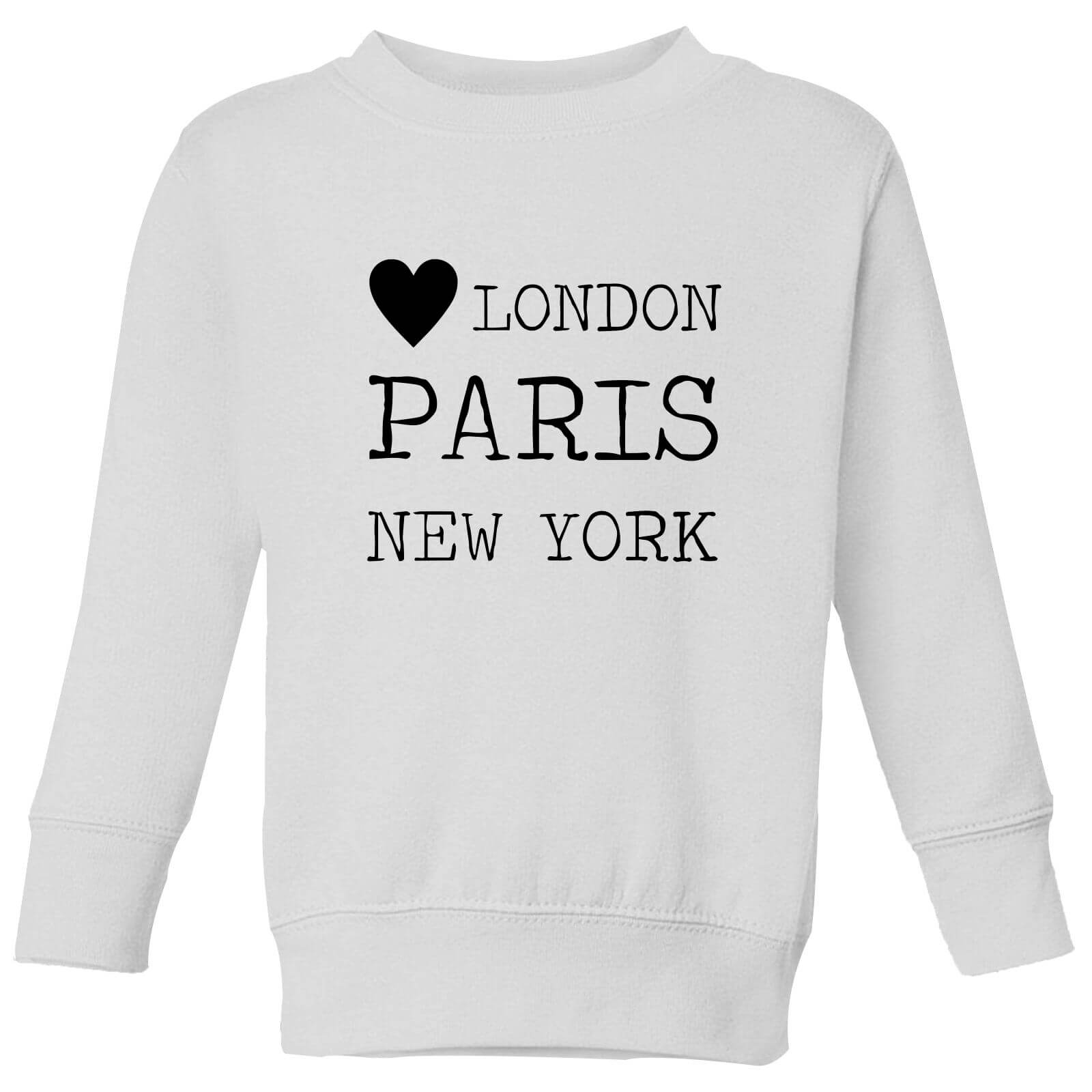 I Love Heart Paris Kids T-Shirt