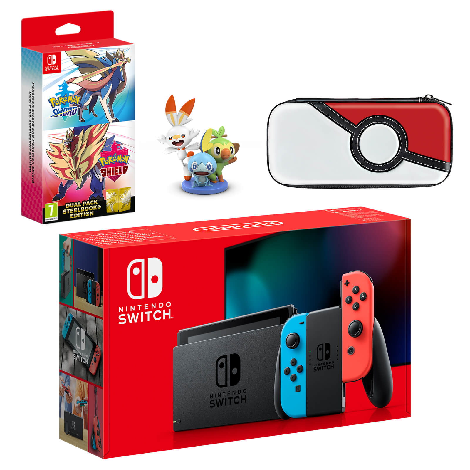 Nintendo Switch Pokémon Sword And Pokémon Shield Pack