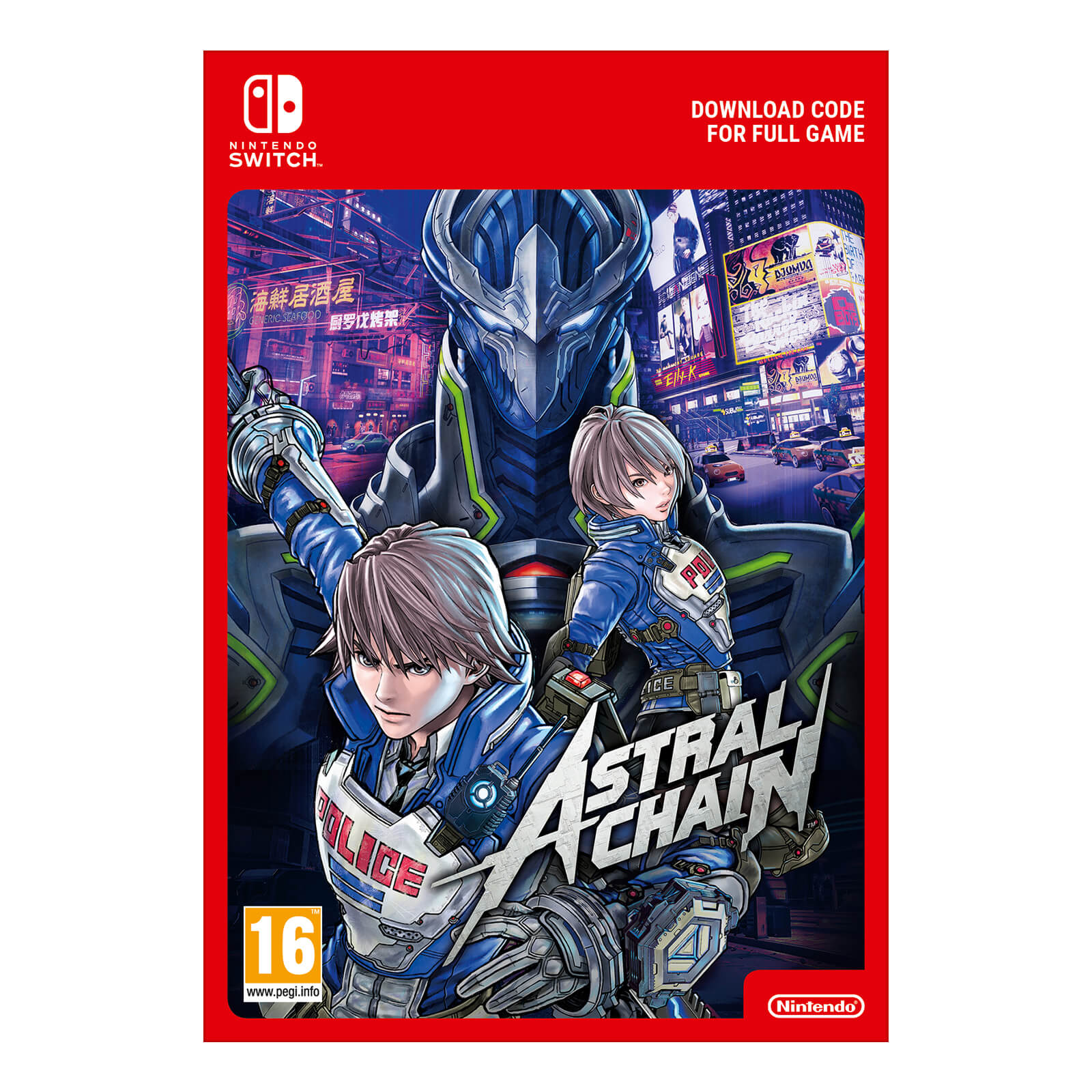Astral chain nintendo. Астрал чейн Нинтендо свитч. Astral Chain Nintendo Switch. Astral Chain обложка.