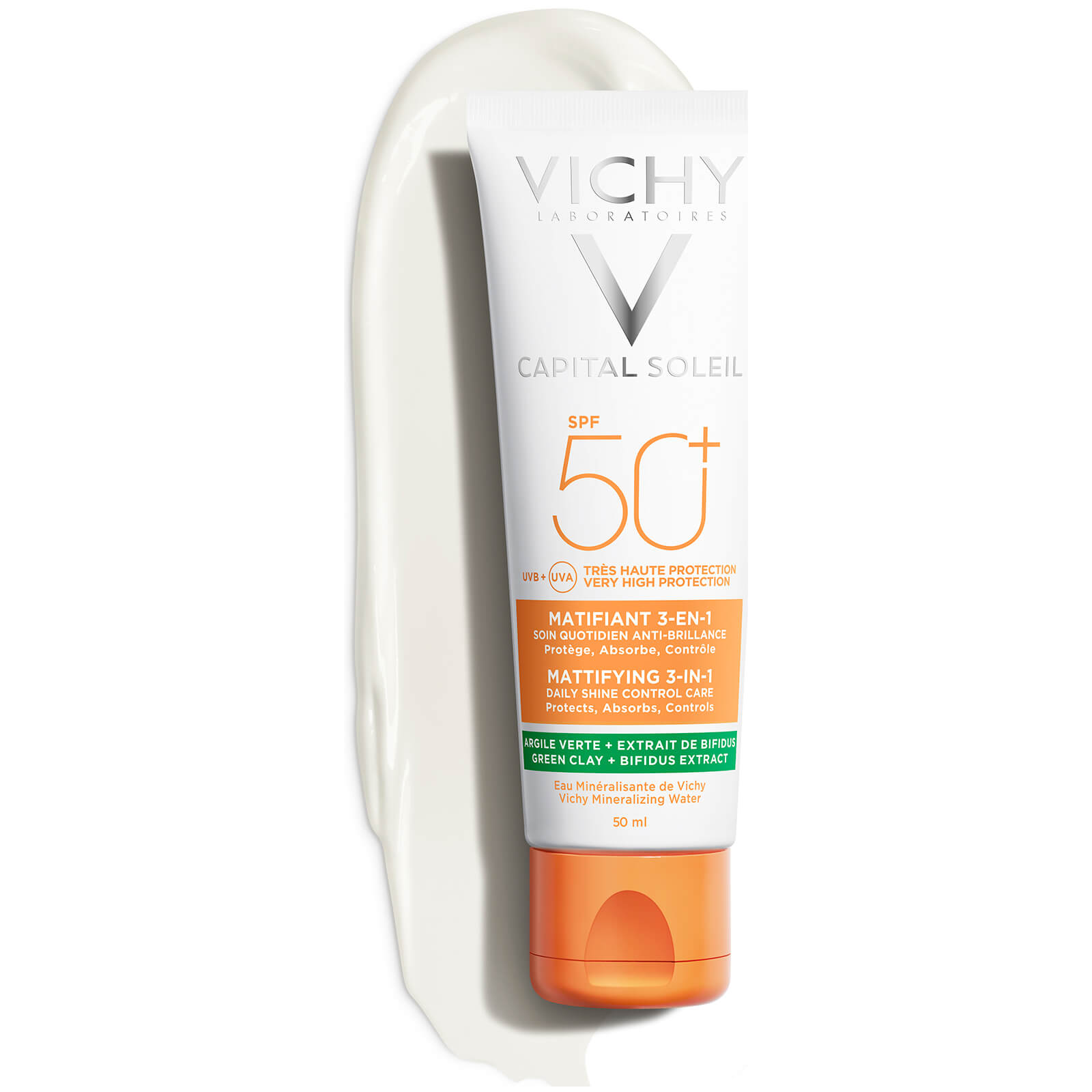 vichy capital soleil spf 50 mattifying face fluid