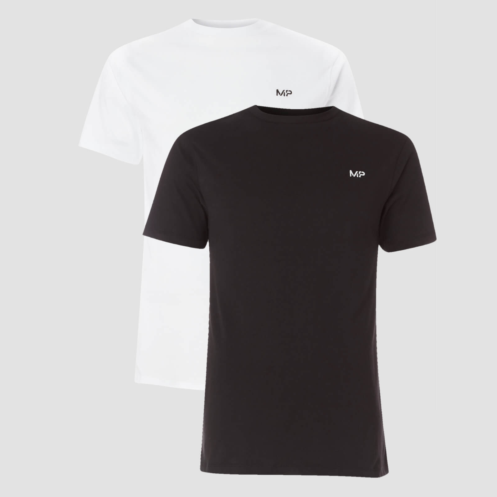 MP Men's Essentials T-Shirt (2 Gói) - Black/White - S