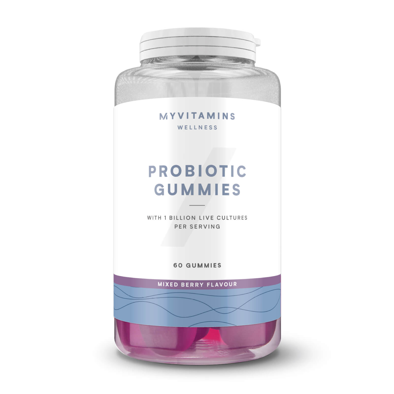 Myvitamins Probiotic Gummies - 60servings - Quả mọng hỗn hợp