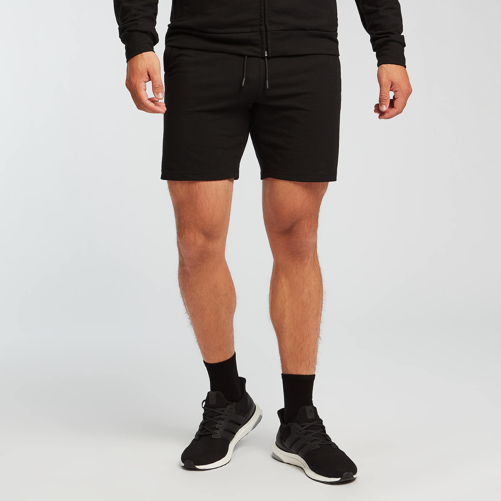 MP Мъжки оформящи дрехи Къси панталони - черни - XS