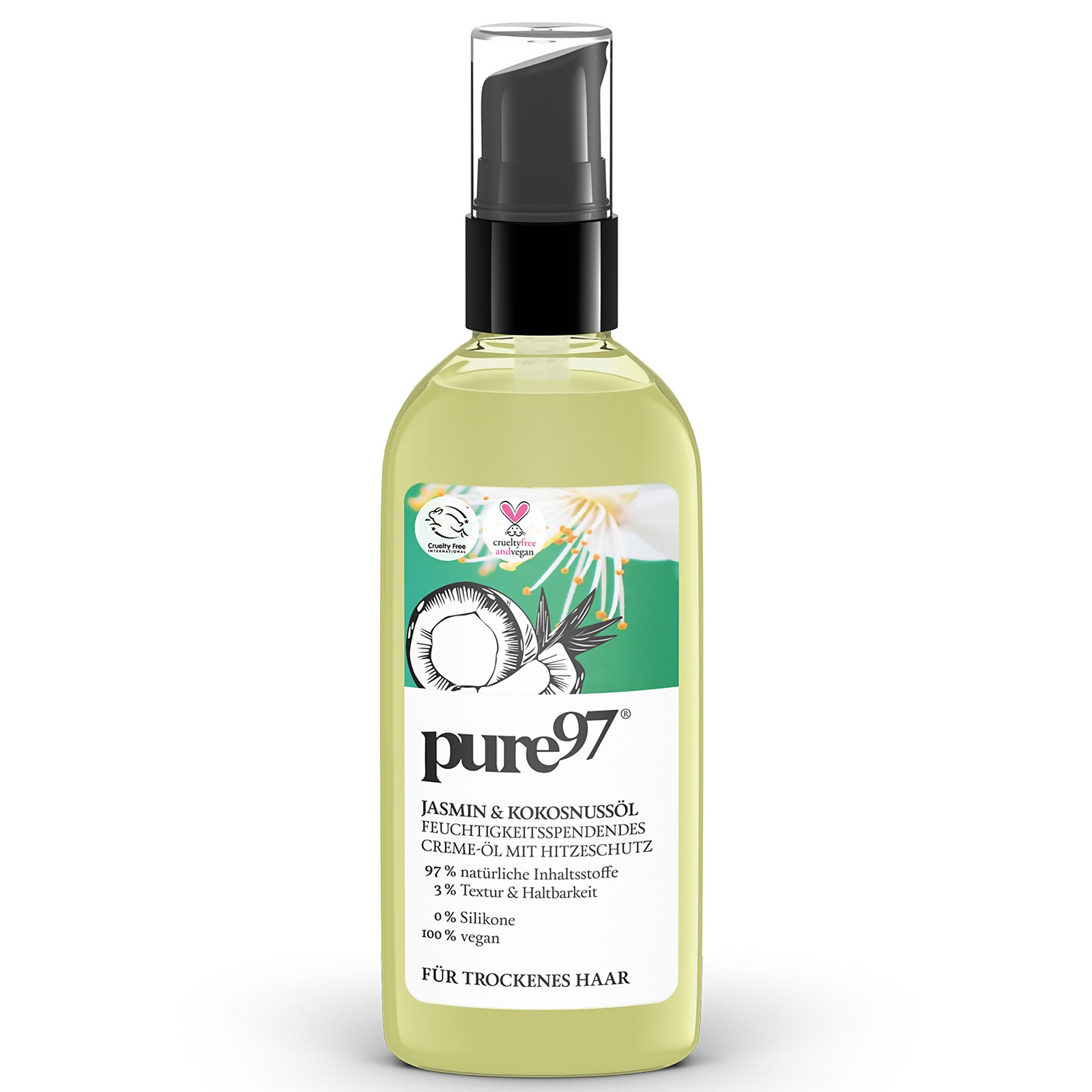 pure97 creme ol furtrockenes haar