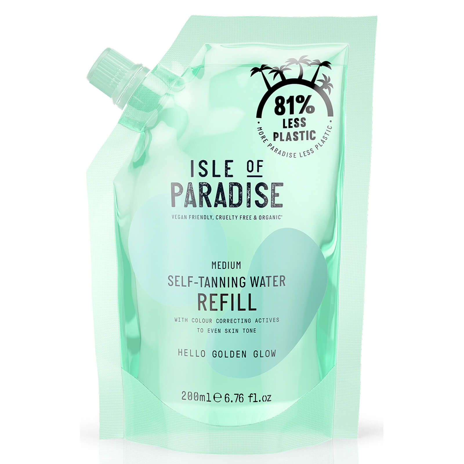 Isle Of Paradise Self Tanning Water Refill Pouch Medium 200ml Koop Online Bij Lookfantastic Netherlands