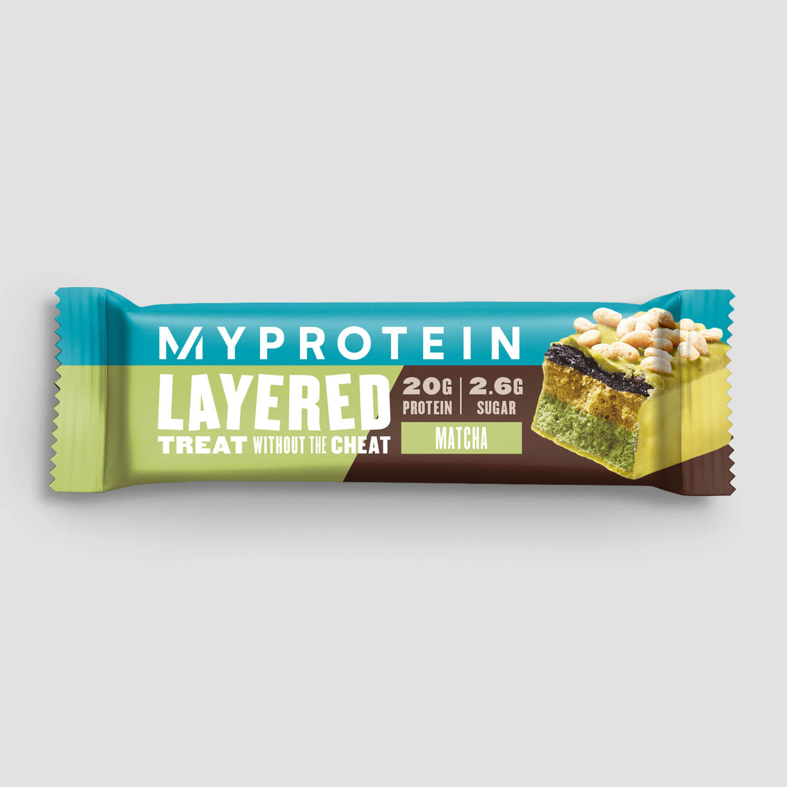 Layered Protein Bar (Sample) - Matcha