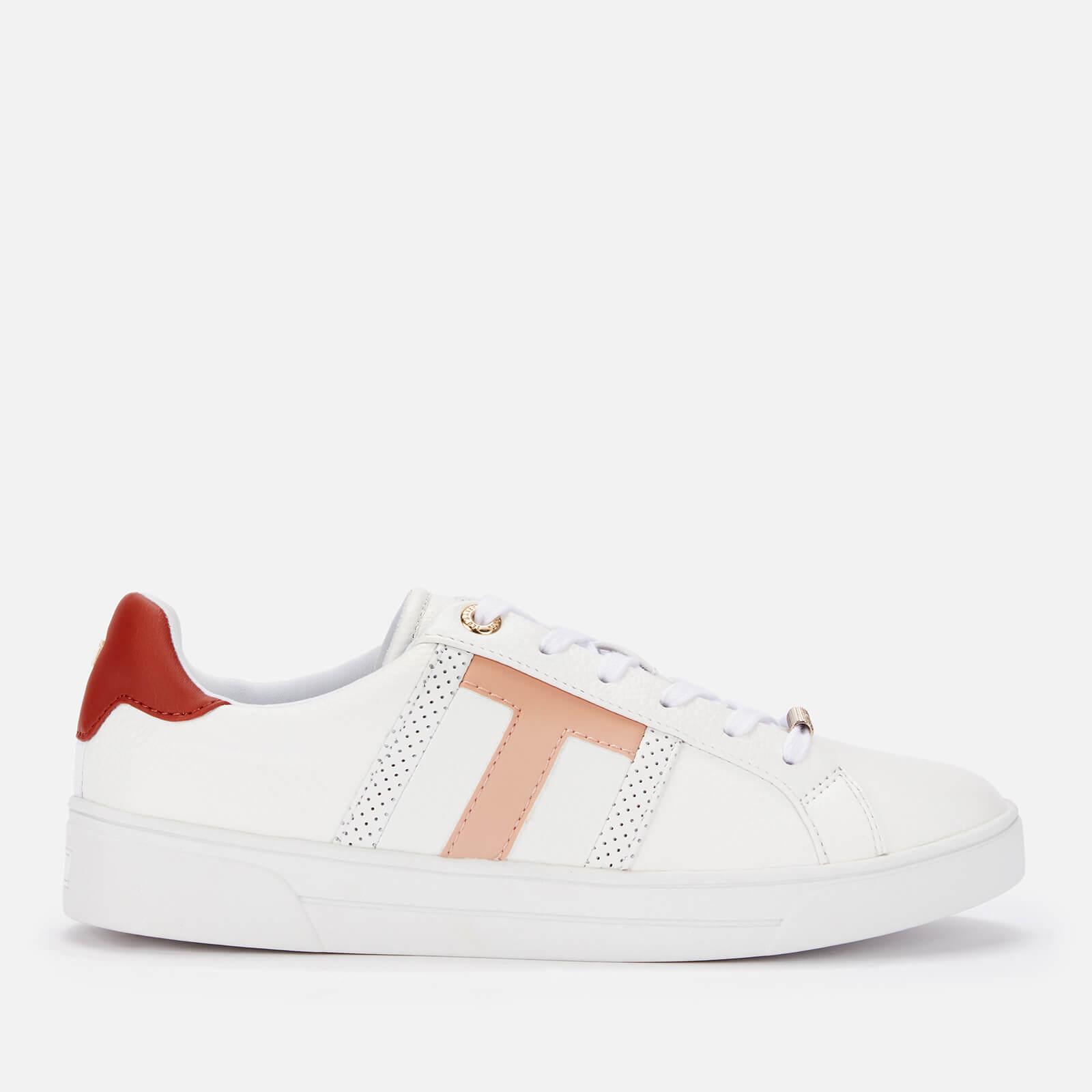 ladies white ted baker trainers