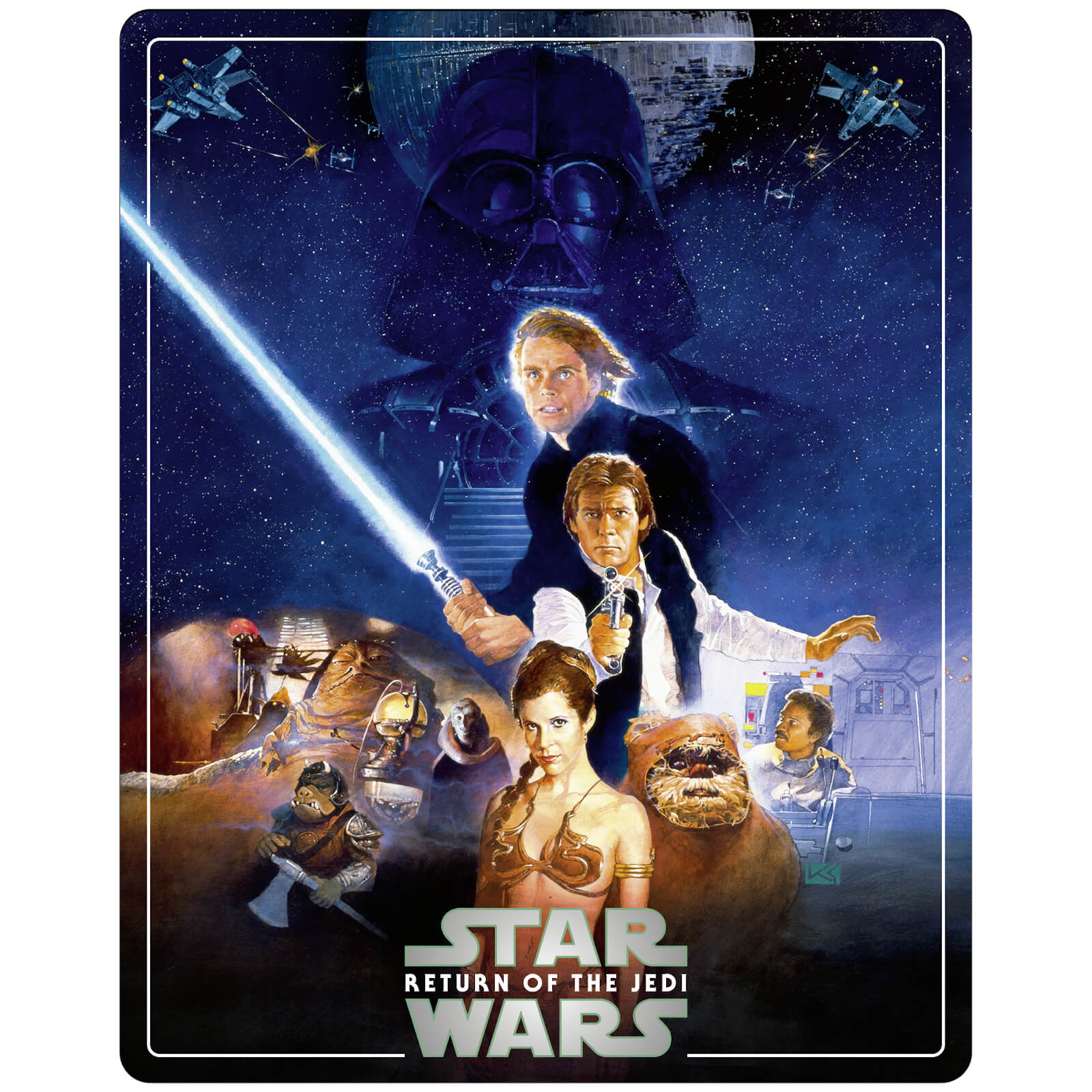 11+ Return of the jedi poster