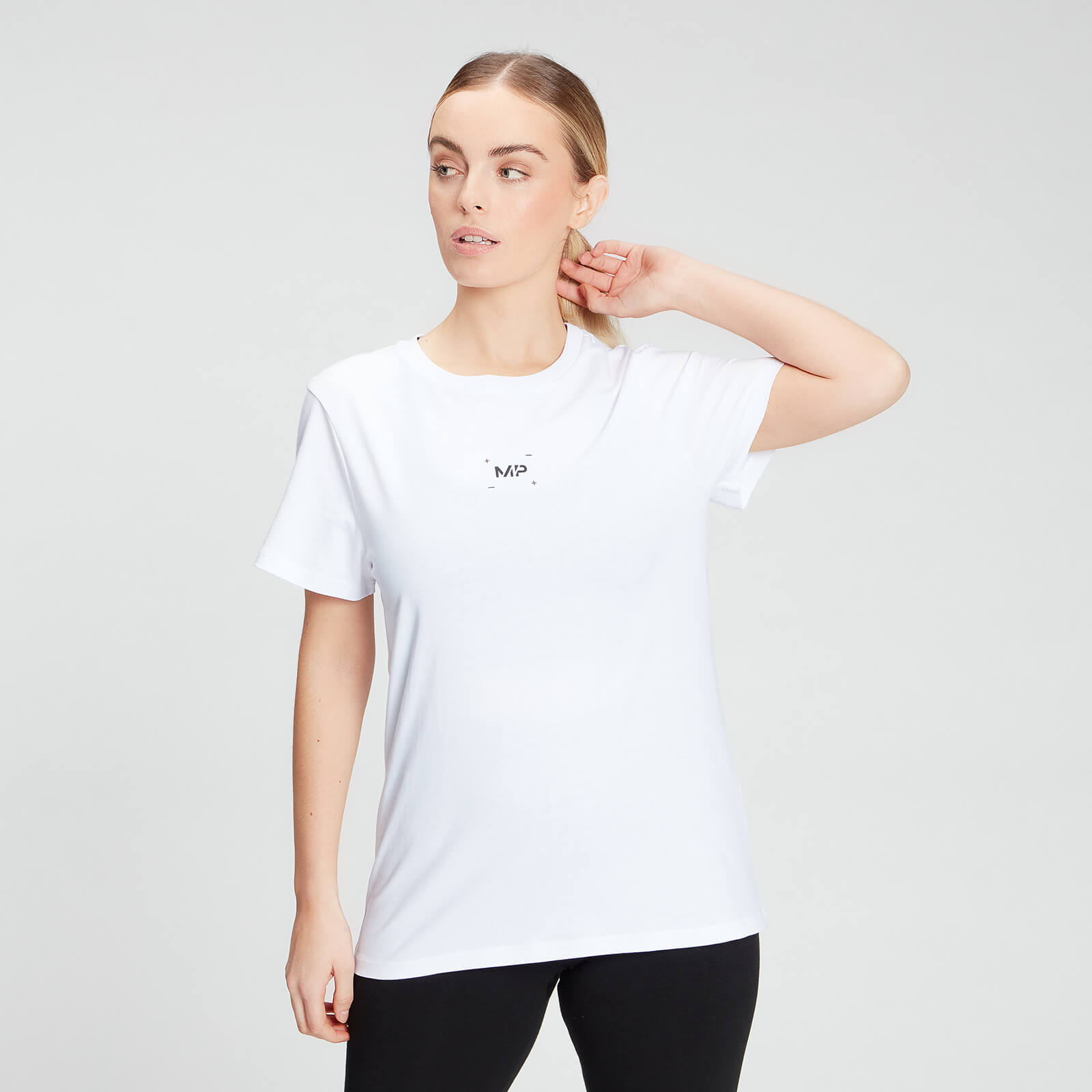 MP Women's Central Graphic T-Shirt - White - XXS