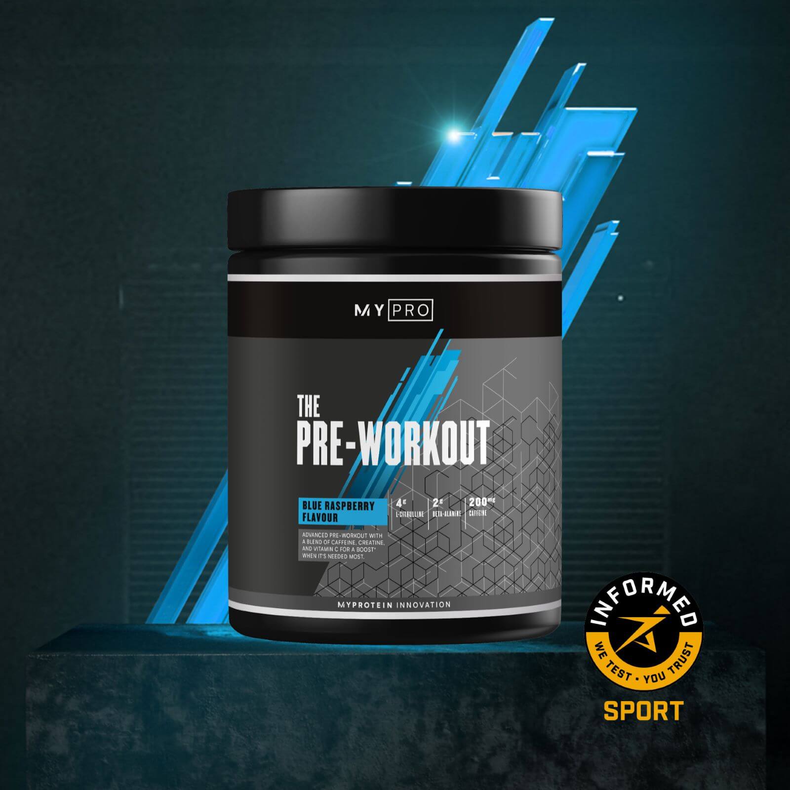 THE Pre-Workout - 30servings - Framboesa azul