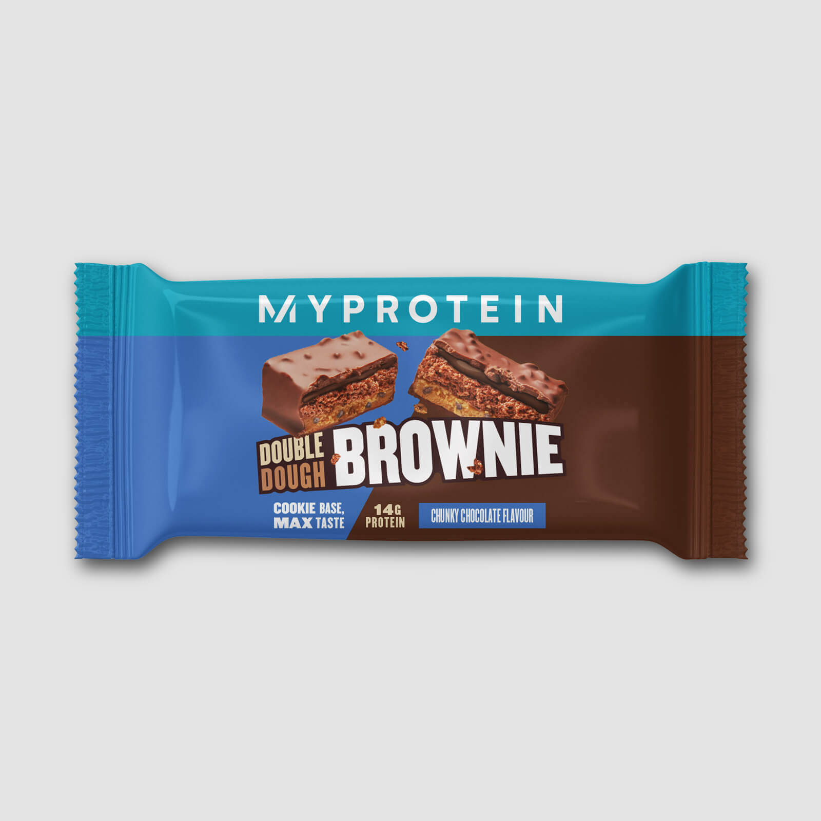 Myprotein Protein Double Dough Brownie (Sample) (IND) - 60g - Chunky Chocolate